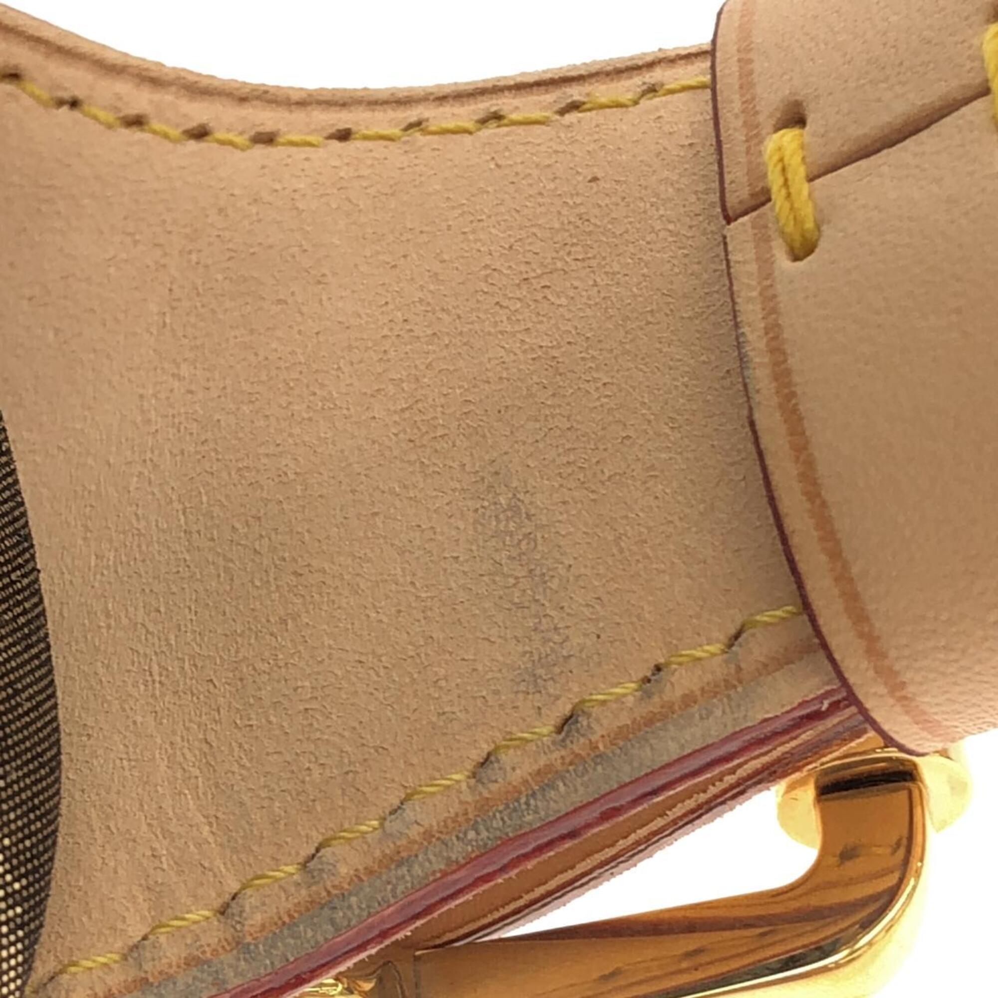 Louis Vuitton Brown Coated Canvas Handbag (Pre-Owned)