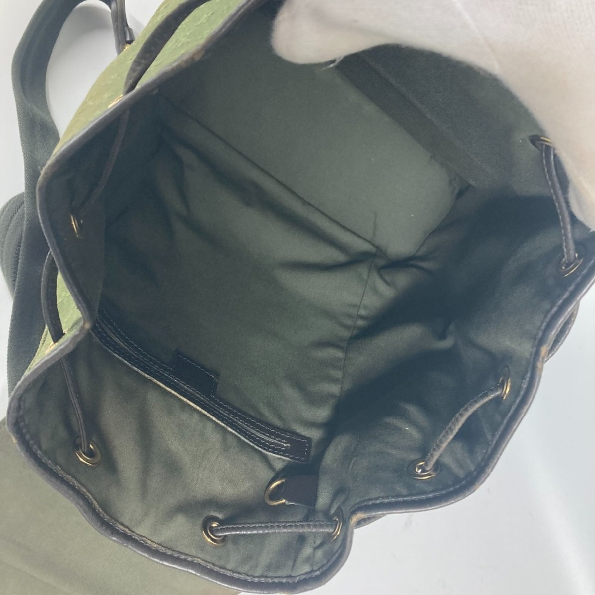 Louis Vuitton Brown Khaki Monogram Mini Backpack (Pre-Owned)