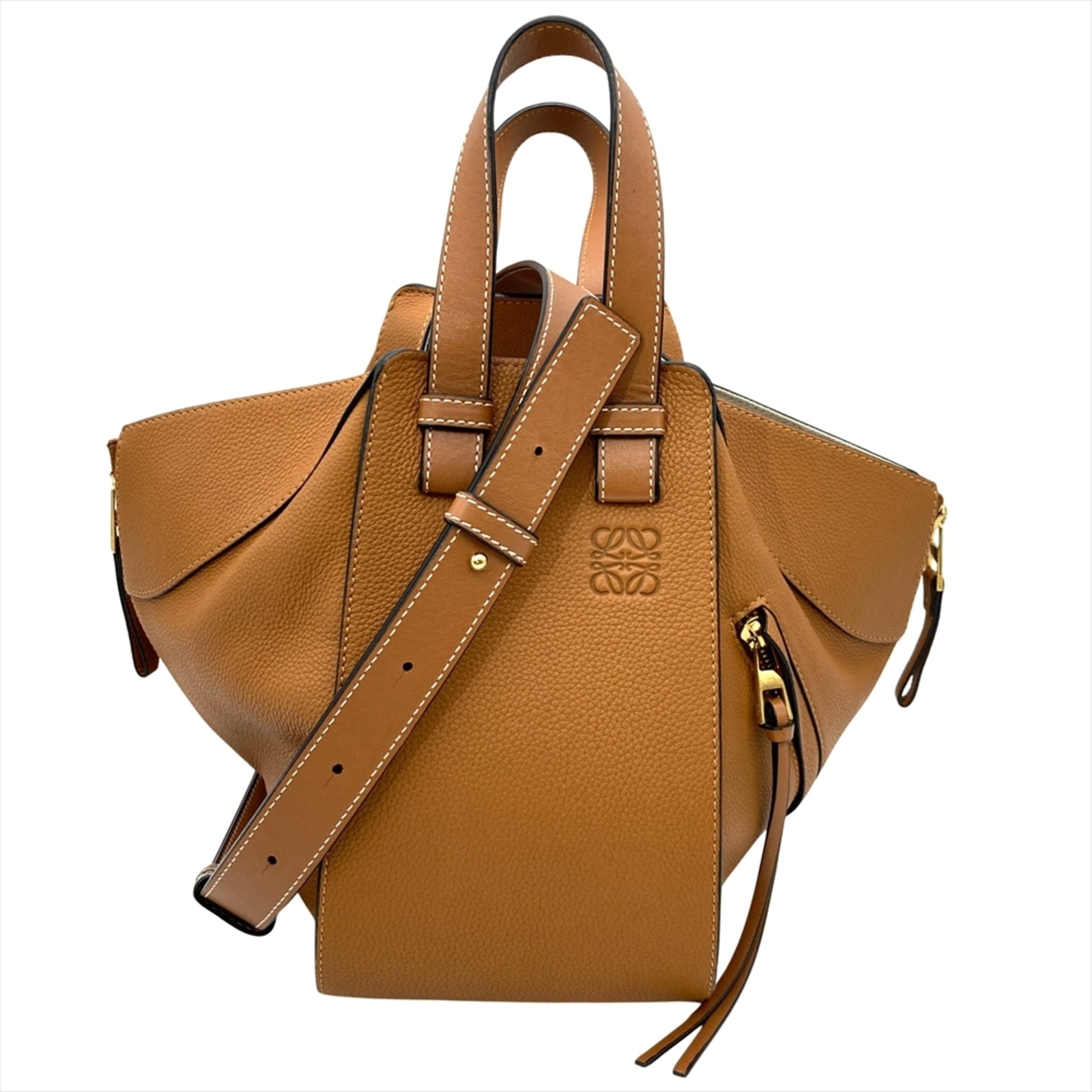Loewe Camel Leather Shoulder Bag (Pre-Owned)