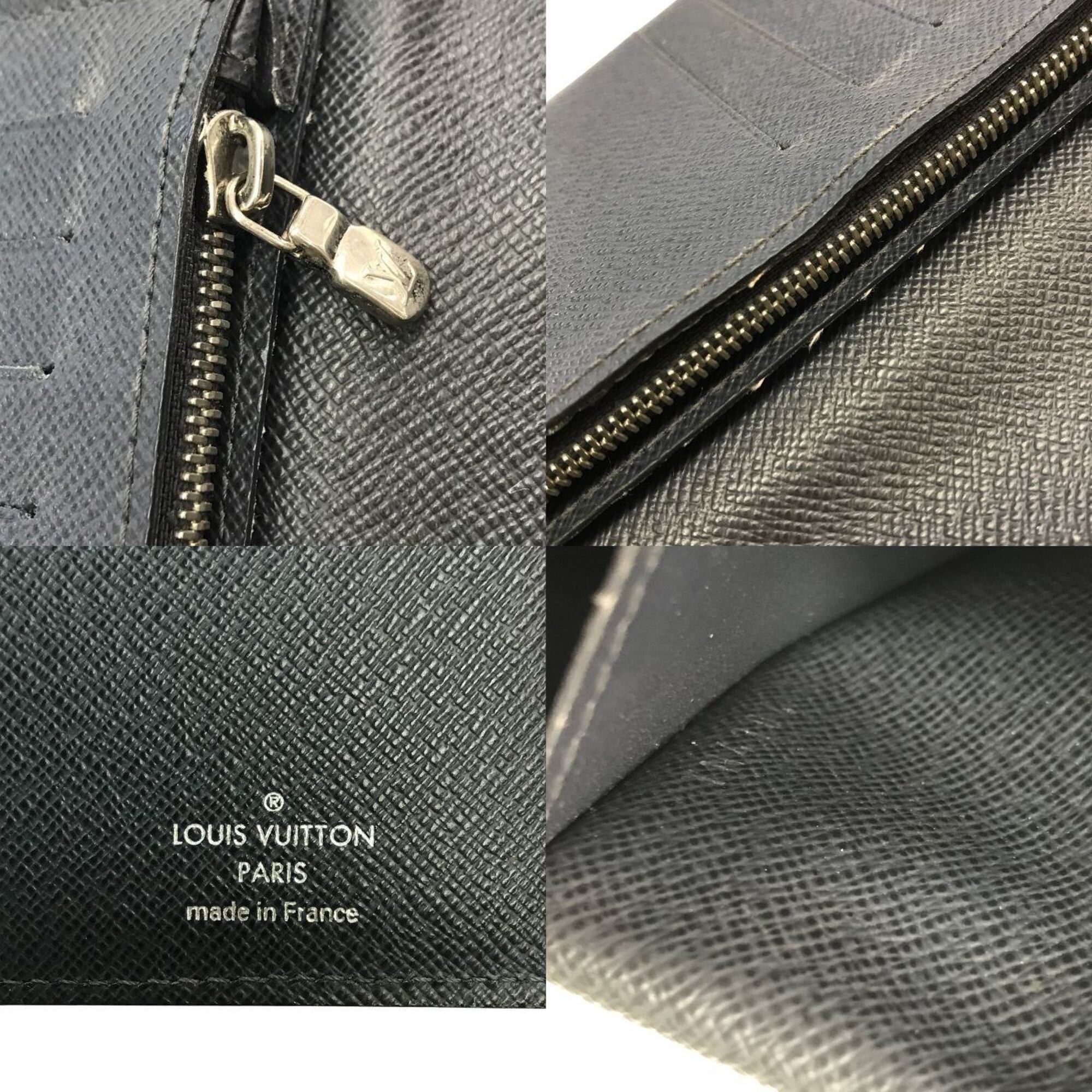 Louis Vuitton Epi Noir Long Wallet (Bi-Fold) (Pre-Owned)