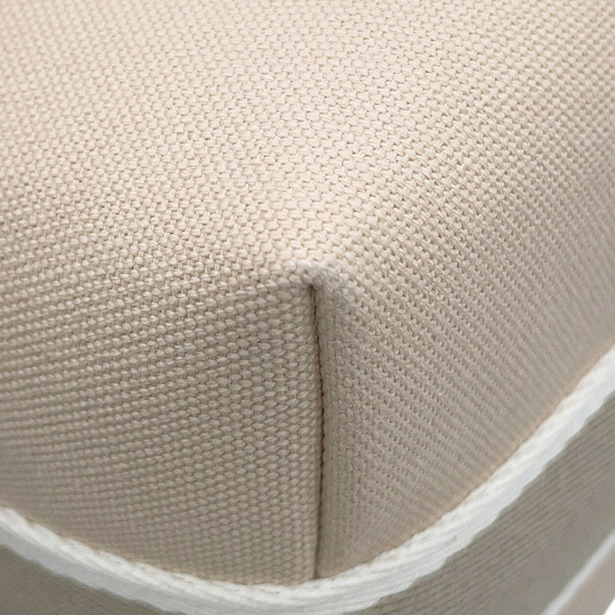 Hermes Natural Canvas Handbag Pouch (Pre-Owned)