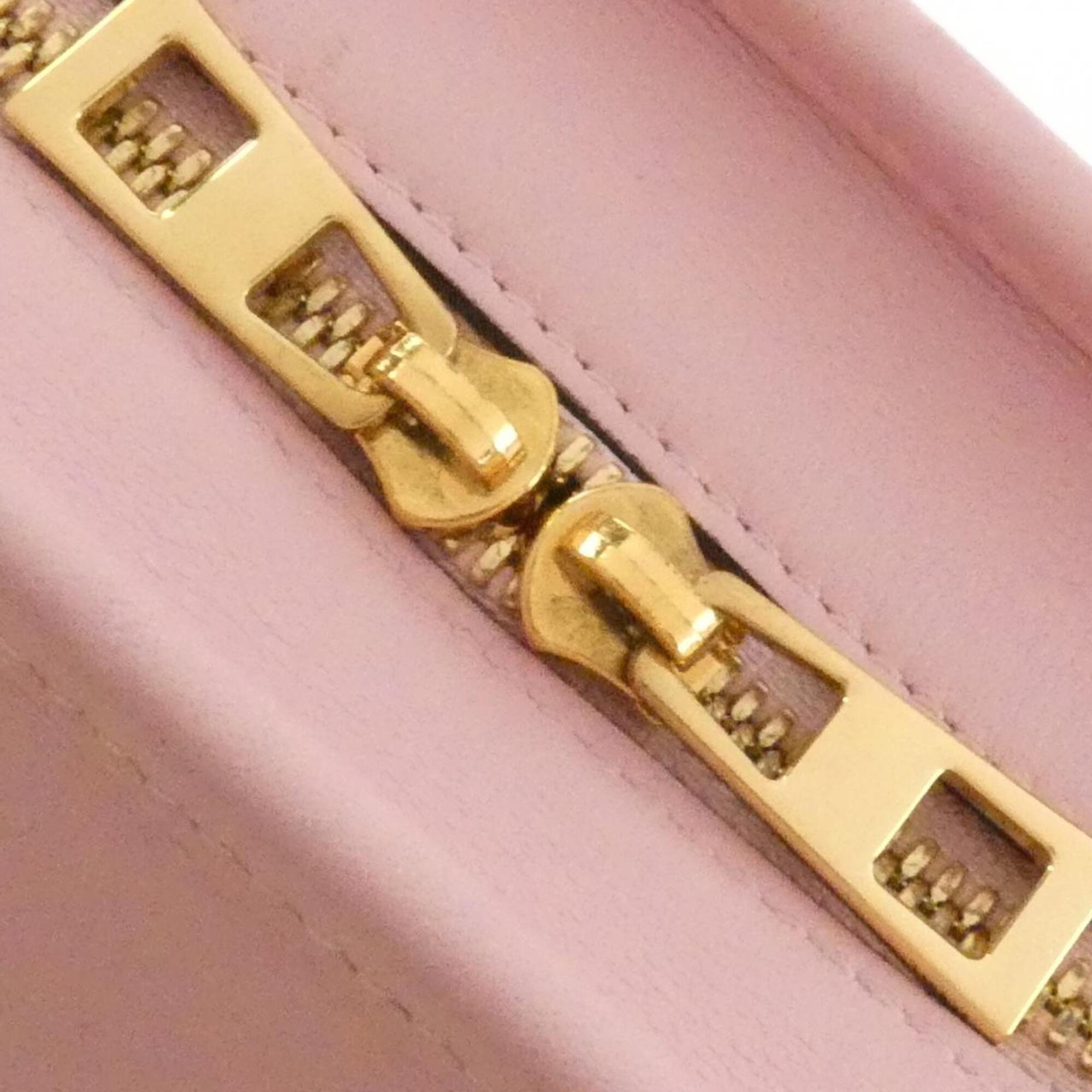 Loewe Pink Leather Handbag (Pre-Owned)
