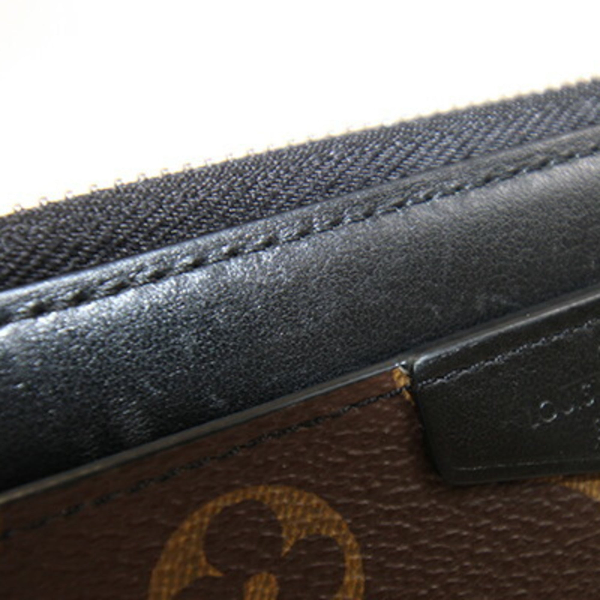 Louis Vuitton Monogram Macassar Monogram Macassar Long Wallet (Bi-Fold) (Pre-Owned)