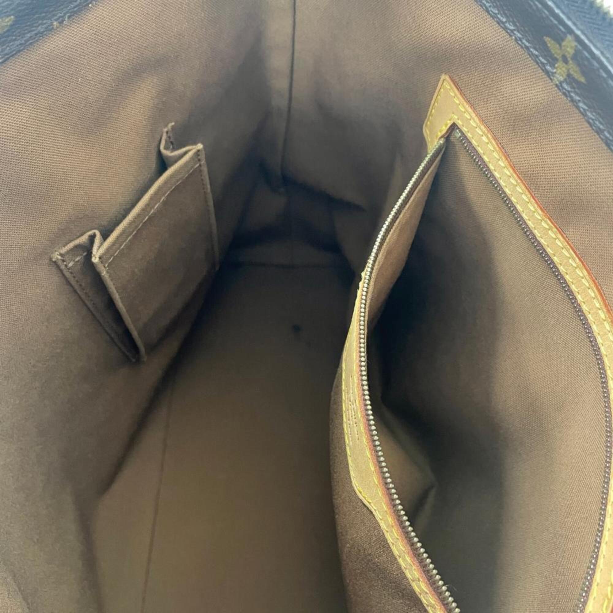 Louis Vuitton Brown Monogram Canvas Tote Bag (Pre-Owned)