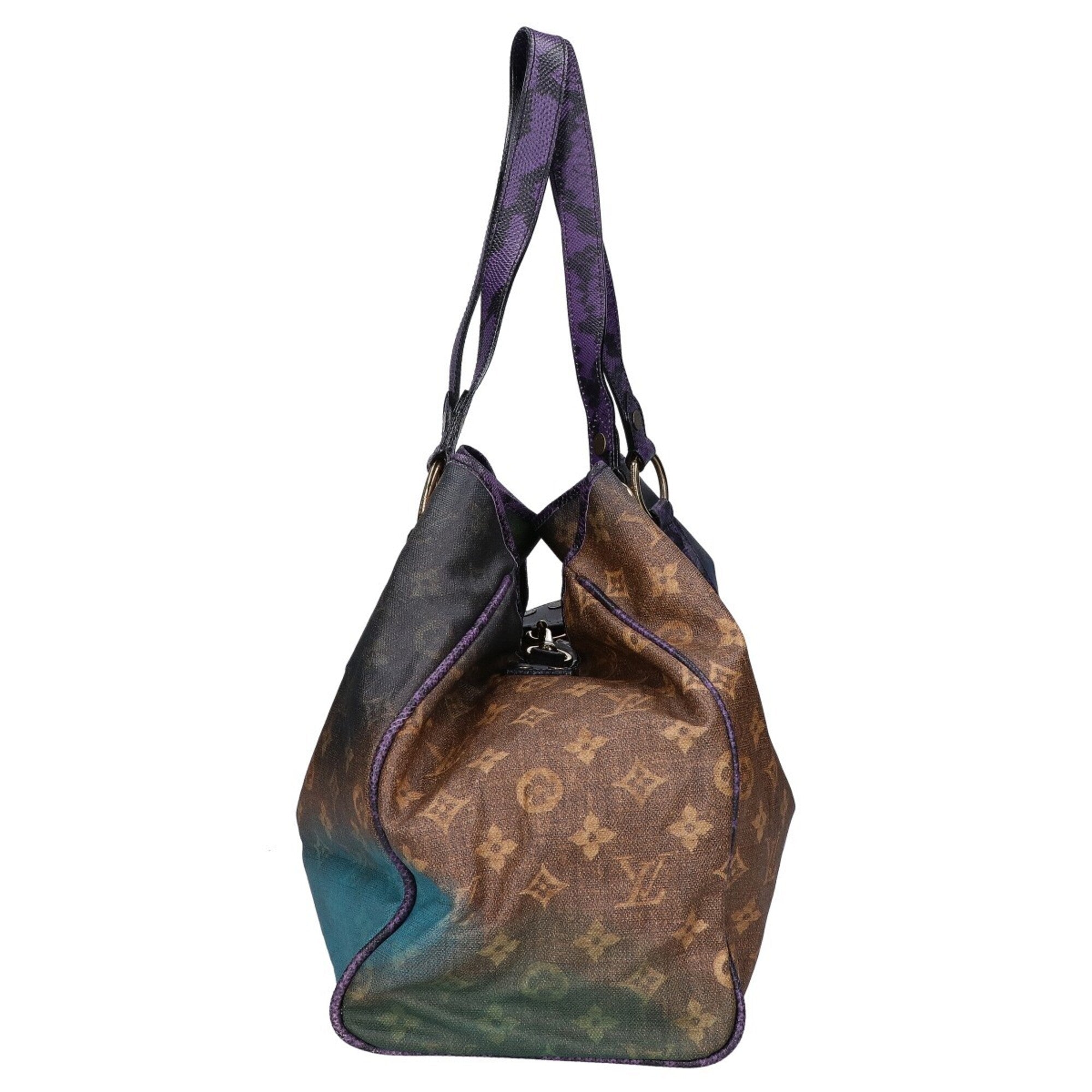 Louis Vuitton Violet Pvc Tote Bag (Pre-Owned)