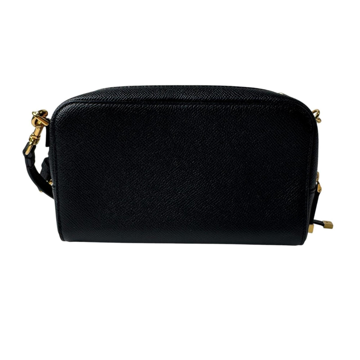 Christian Dior Black Leather Pouch Shoulder Bag (Pre-Owned)