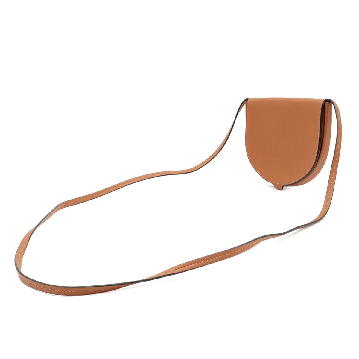 Loewe Brown Leather Pochette Pouch Shoulder Bag (Pre-Owned)