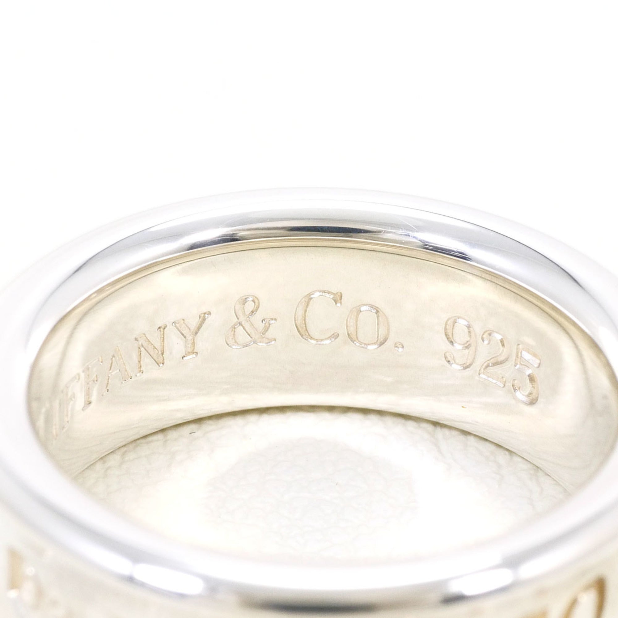 Tiffany Silver 925 Band Ring (Pre-Owned)