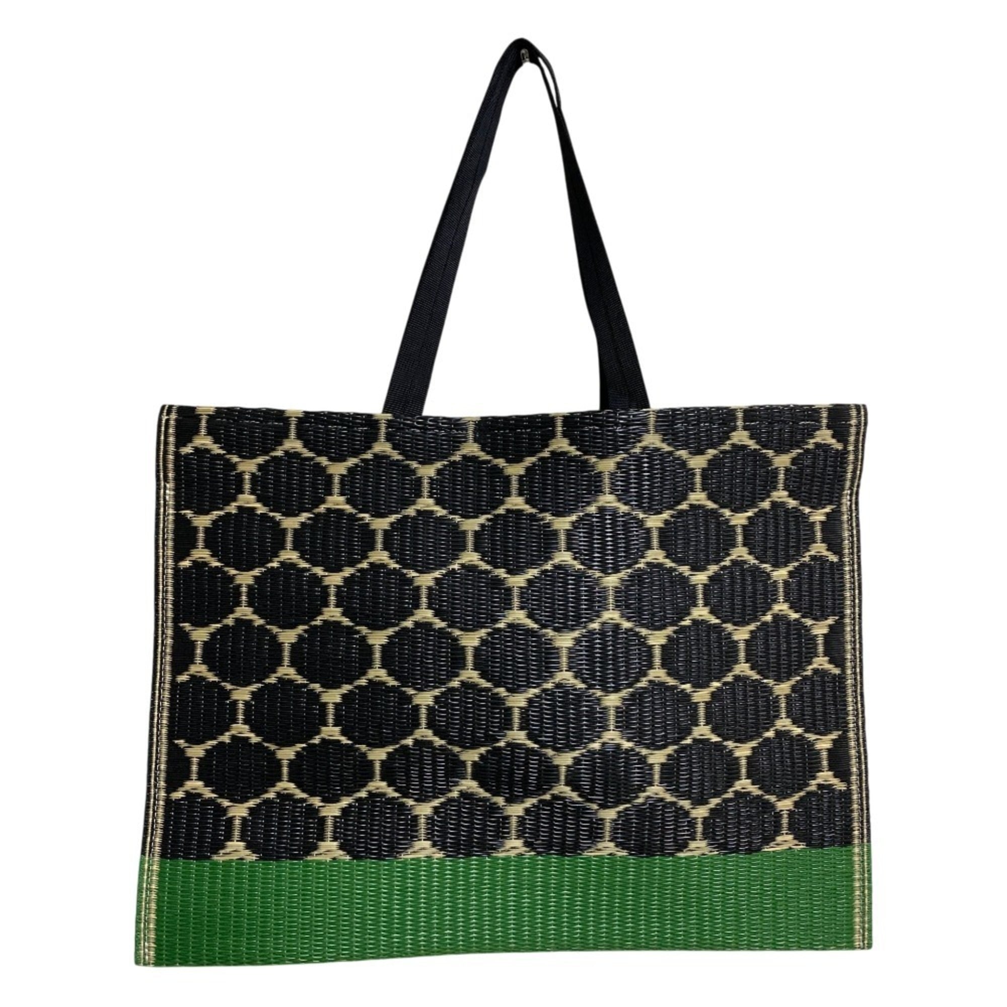 Marni Brown Green Tote Bag (Pre-Owned)