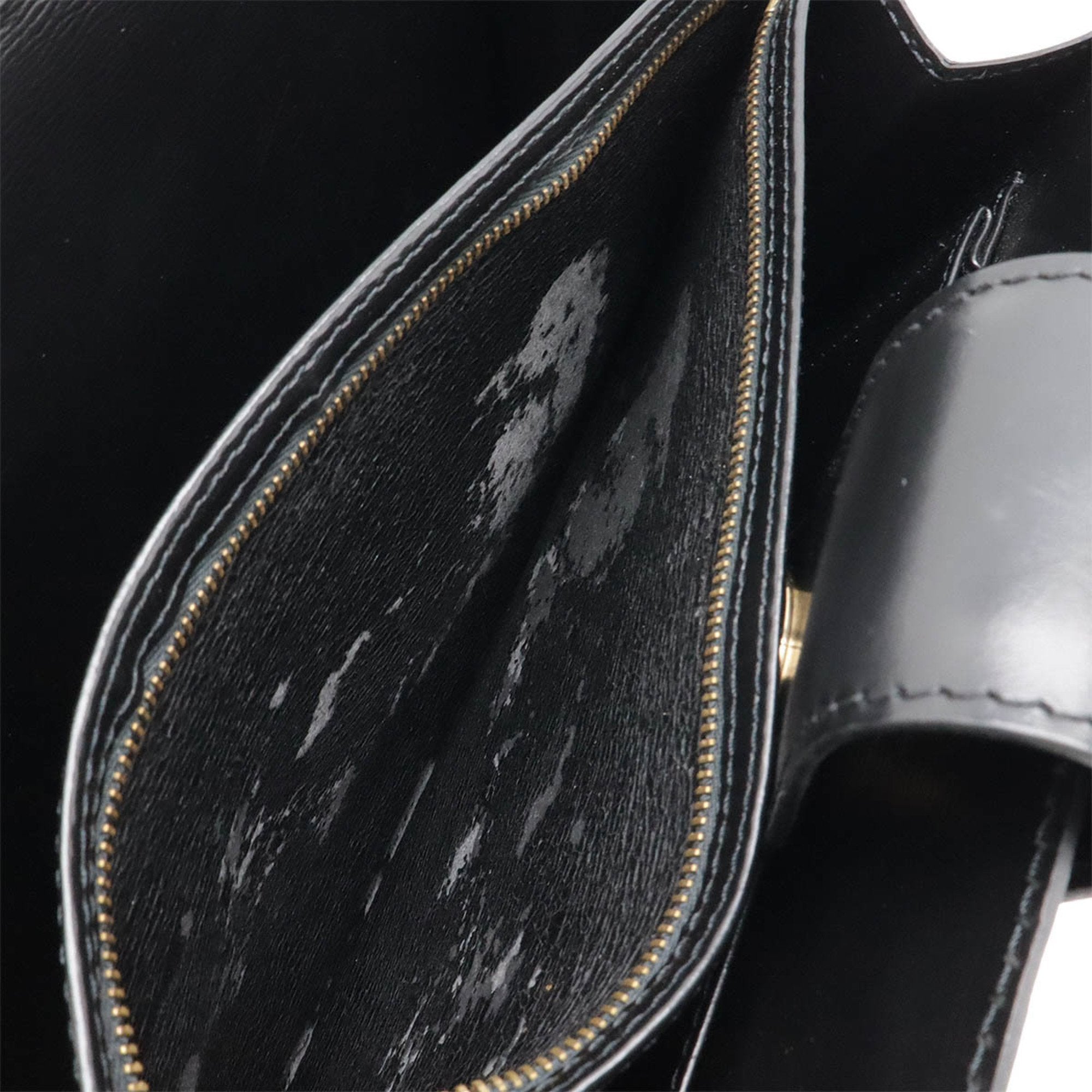 Louis Vuitton Epi Black Noir Epi Leather Shoulder Bag (Pre-Owned)