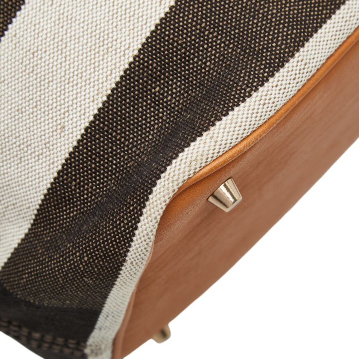 Burberry Beige Canvas Handbag Pouch Shoulder Bag (Pre-Owned)