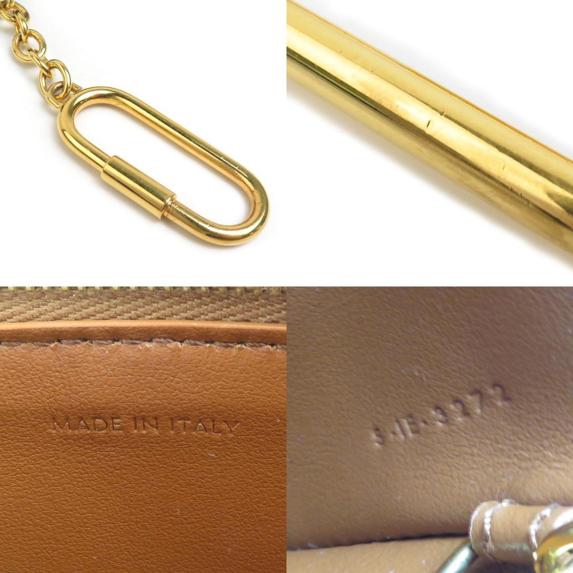 Celine Brown Leather Coin Purse/Coin Case (Pre-Owned)