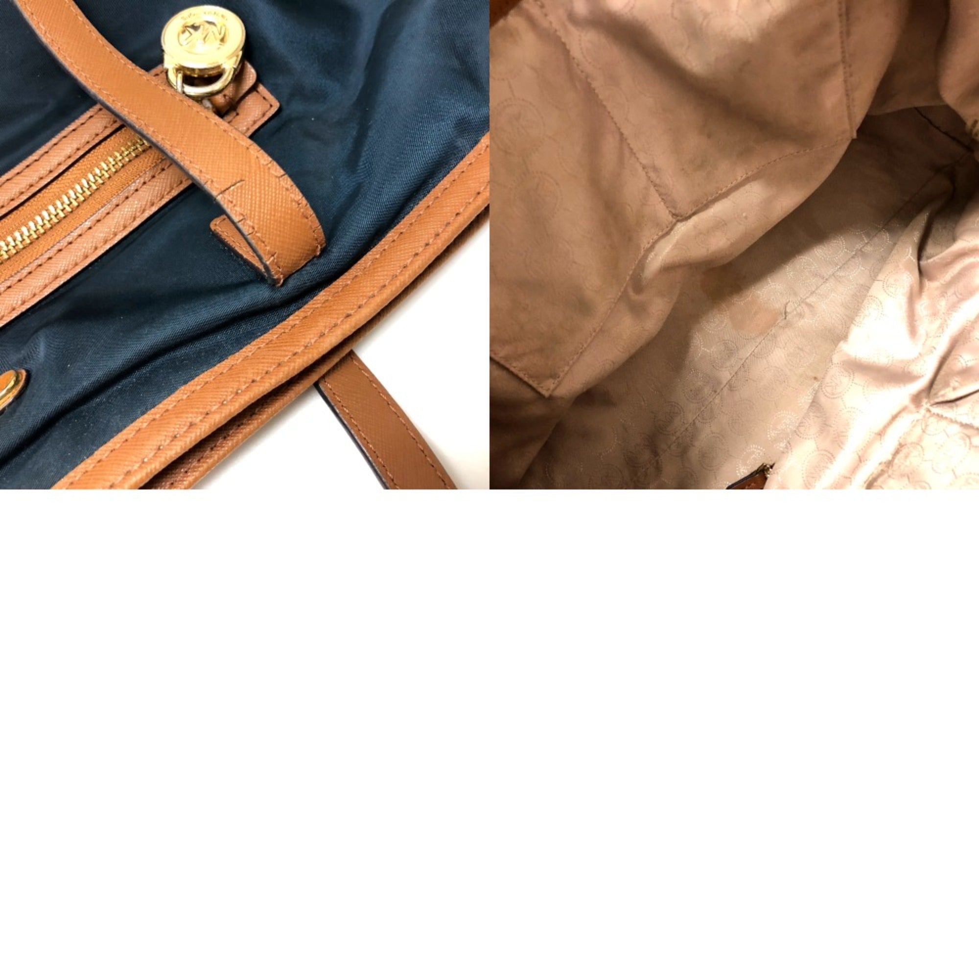 Michael Kors Navy Other Shoulder Bag (Pre-Owned)
