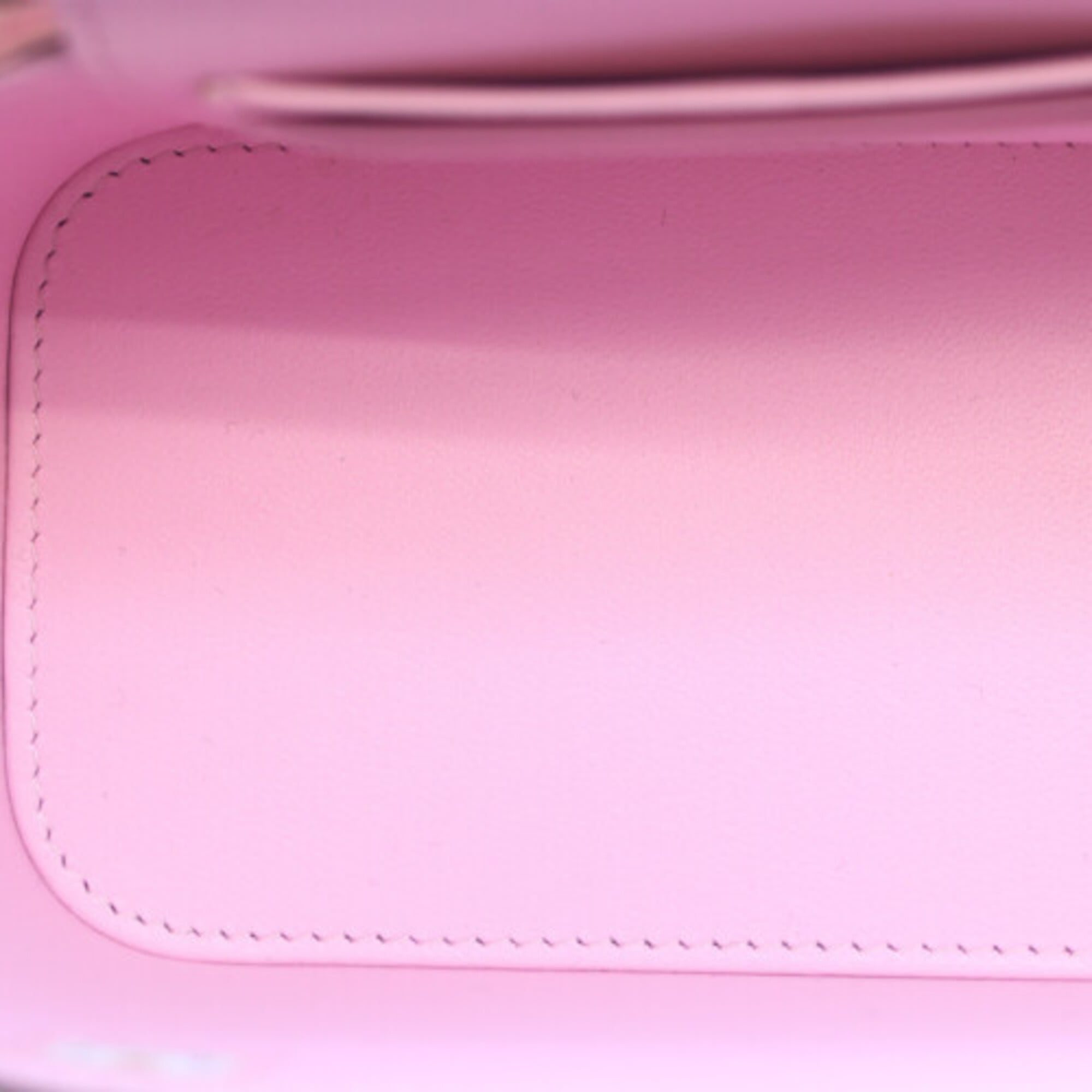 Chanel Black Pink Leather Shoulder Bag Vanity Bag (Pre-Owned)