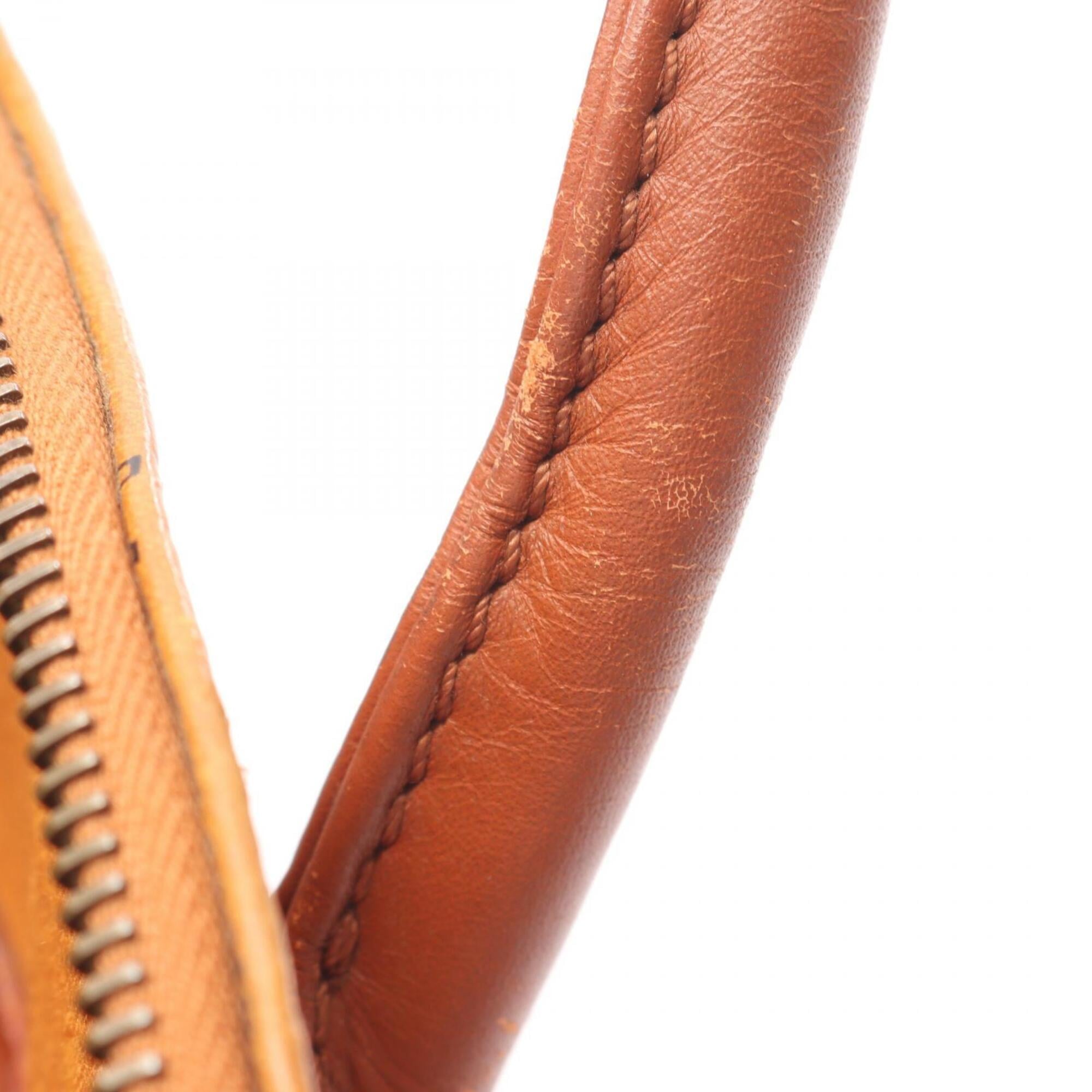 Mcm Brown Leather Handbag (Pre-Owned)