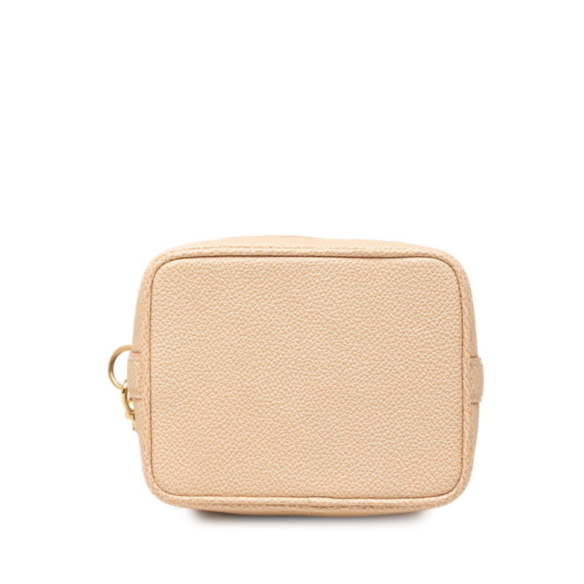 Louis Vuitton Beige White Monogram Empreinte Handbag Shoulder Bag (Pre-Owned)