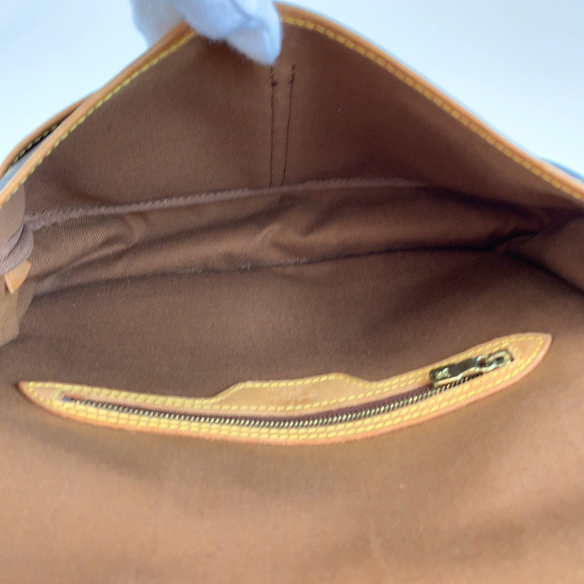 Louis Vuitton Brown Green Monogram Pvc Messenger Bag Shoulder Bag (Pre-Owned)