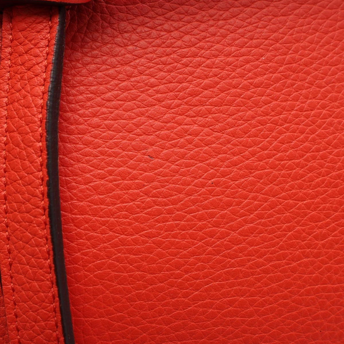 Celine Red Color Leather Handbag (Pre-Owned)