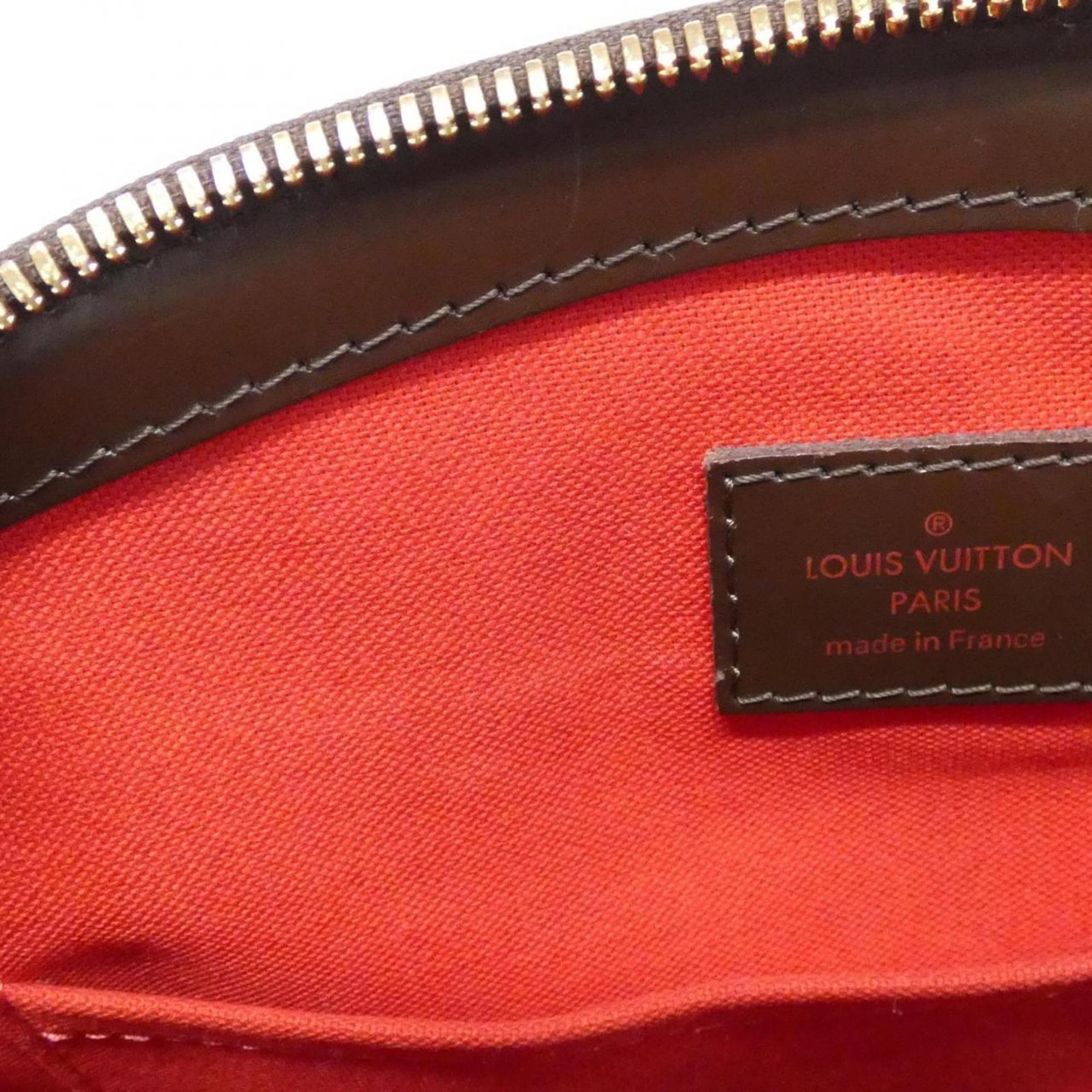 Louis Vuitton Brown Coated Canvas Handbag (Pre-Owned)