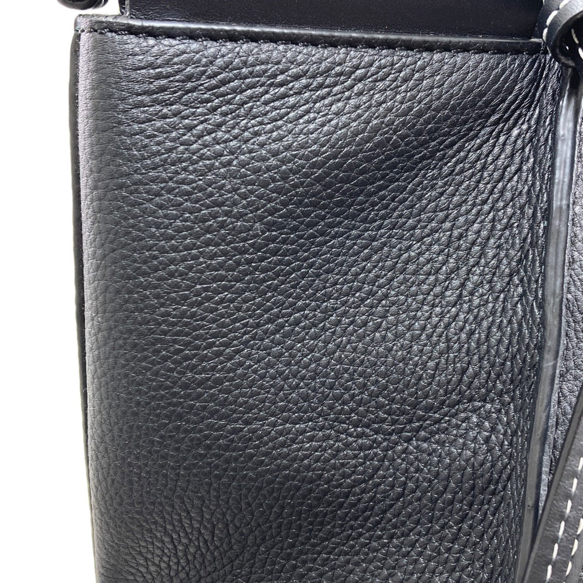 Loewe Black Leather Tote Bag (Pre-Owned)