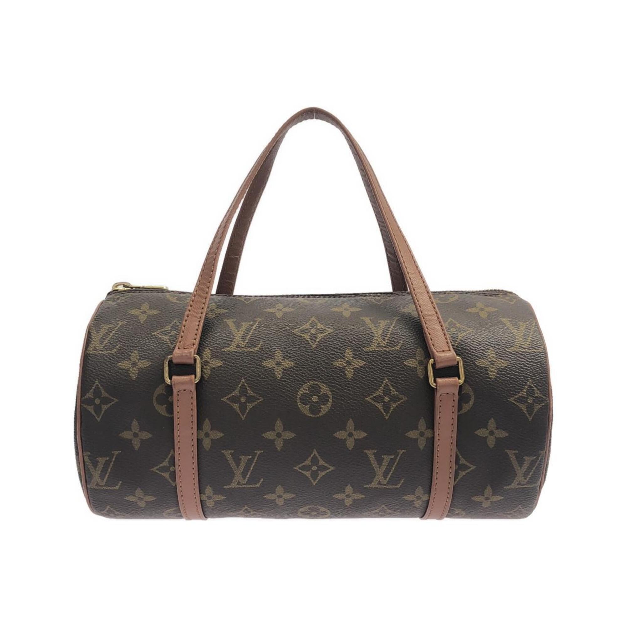 Louis Vuitton Marron Coated Canvas Handbag (Pre-Owned)