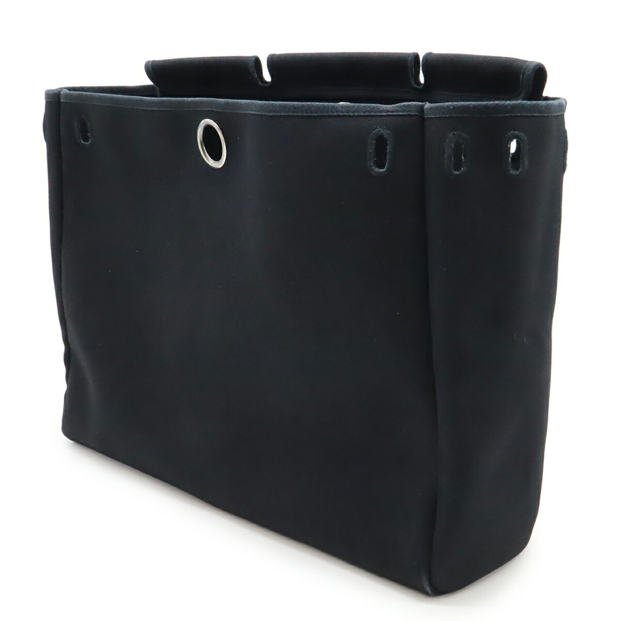 Hermes Black Toile Officier Pochette Shoulder Bag (Pre-Owned)