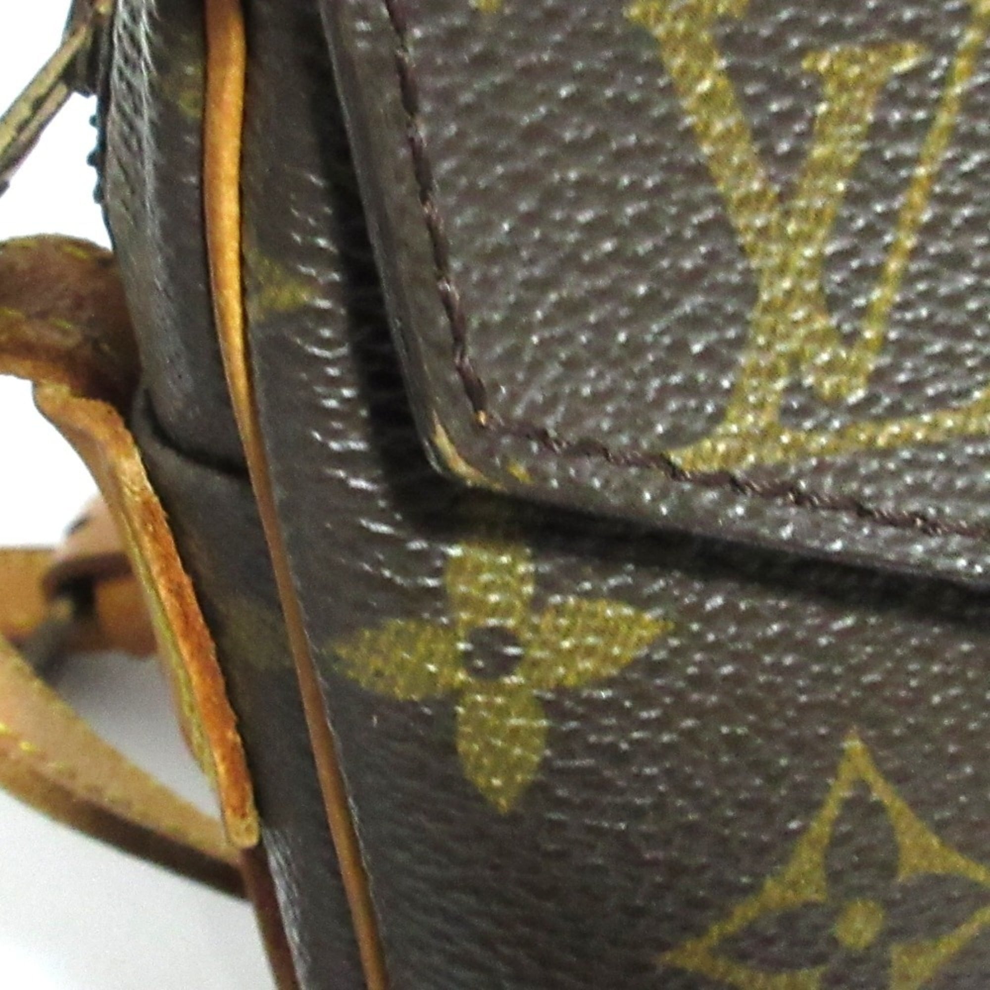 Louis Vuitton Brown Monogram Shoulder Bag (Pre-Owned)