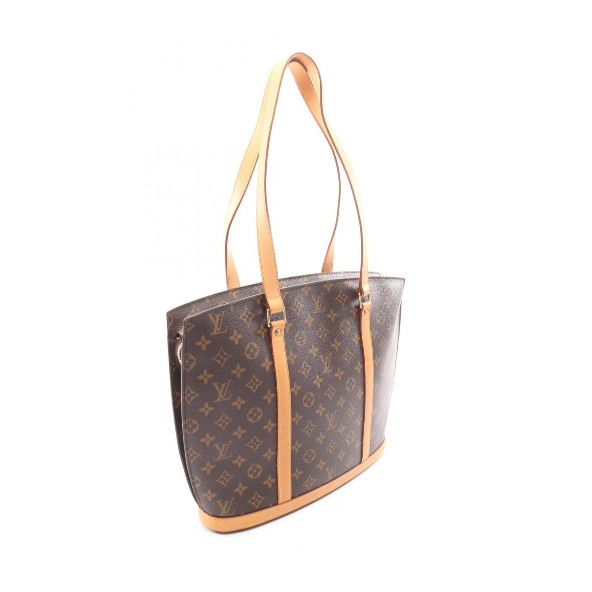 Louis Vuitton Brown Pvc Leather Handbag Shoulder Bag (Pre-Owned)
