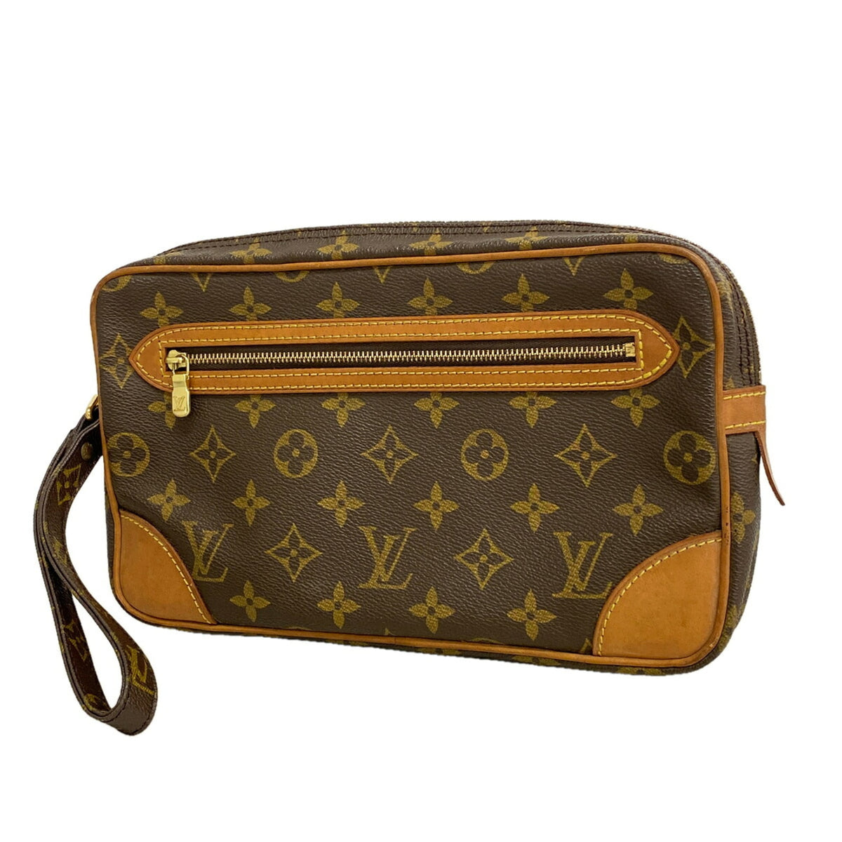 Louis Vuitton Brown Clutch Bag (Pre-Owned)