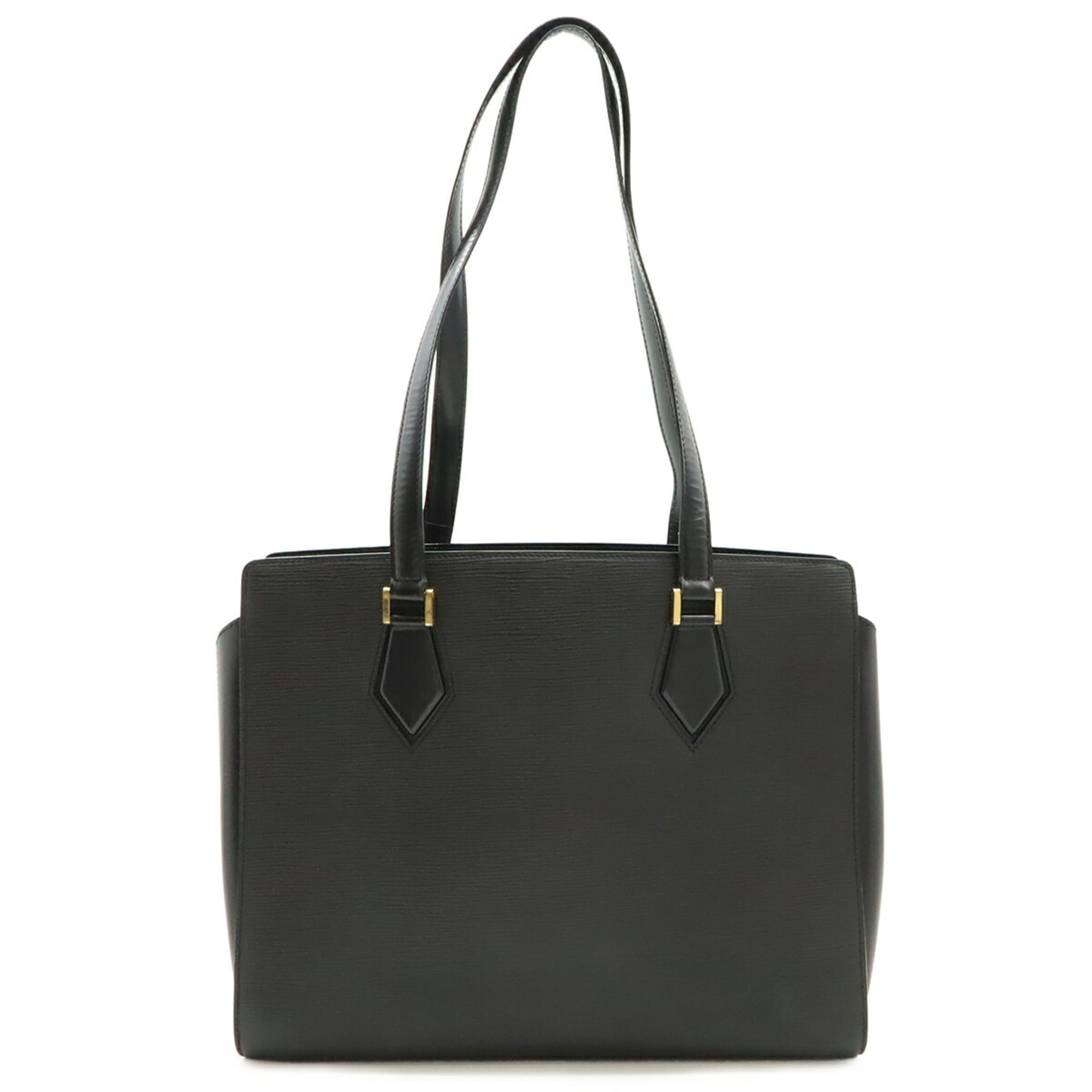 Louis Vuitton Black Epi Leather Shoulder Bag Tote Bag (Pre-Owned)