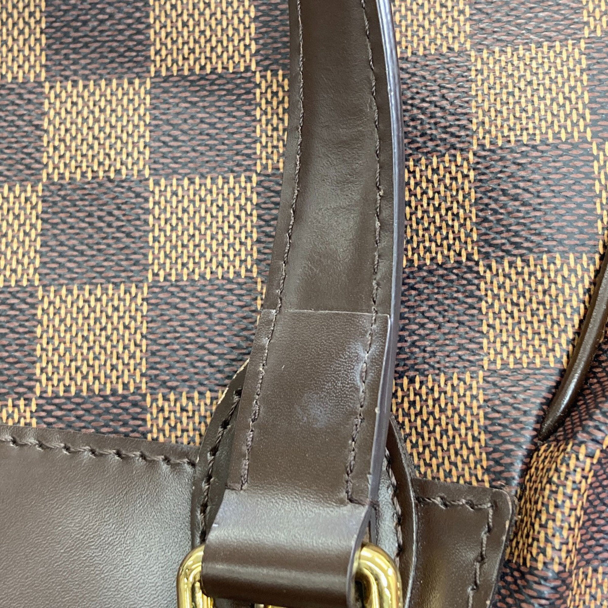 Louis Vuitton Brown Damier Canvas Handbag (Pre-Owned)