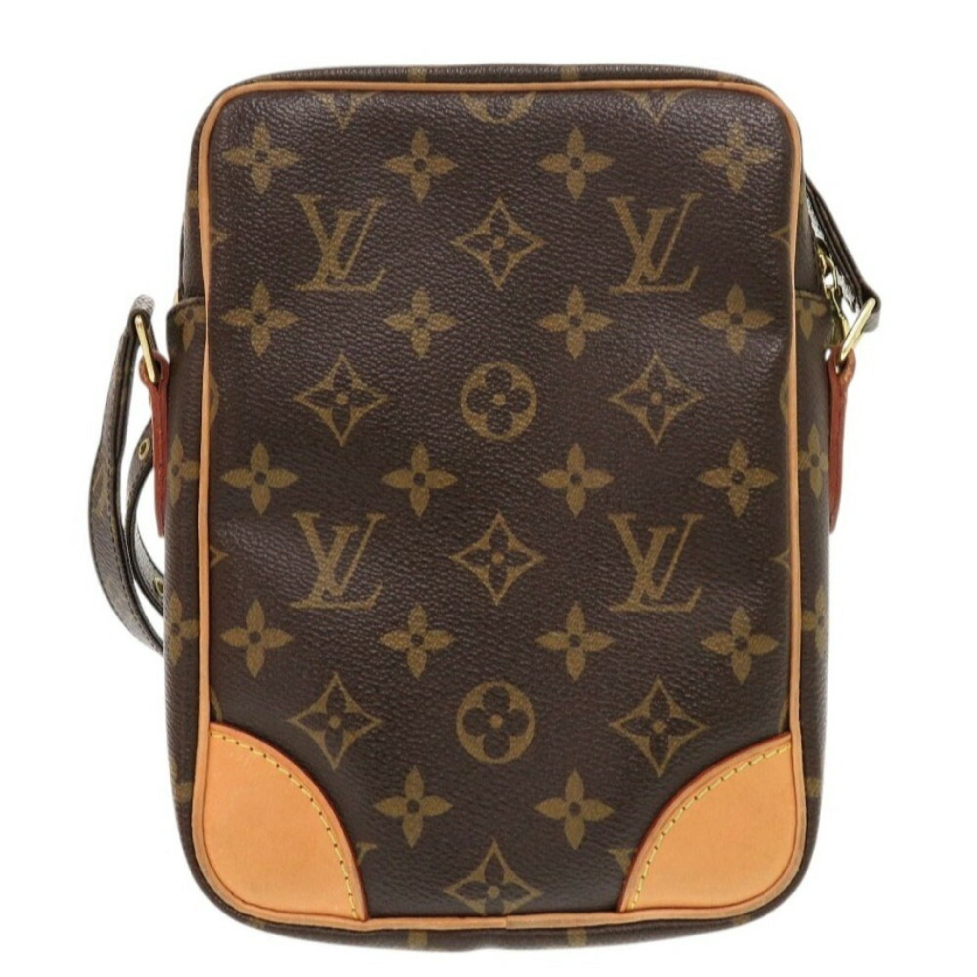 Louis Vuitton Brown Monogram Shoulder Bag (Pre-Owned)