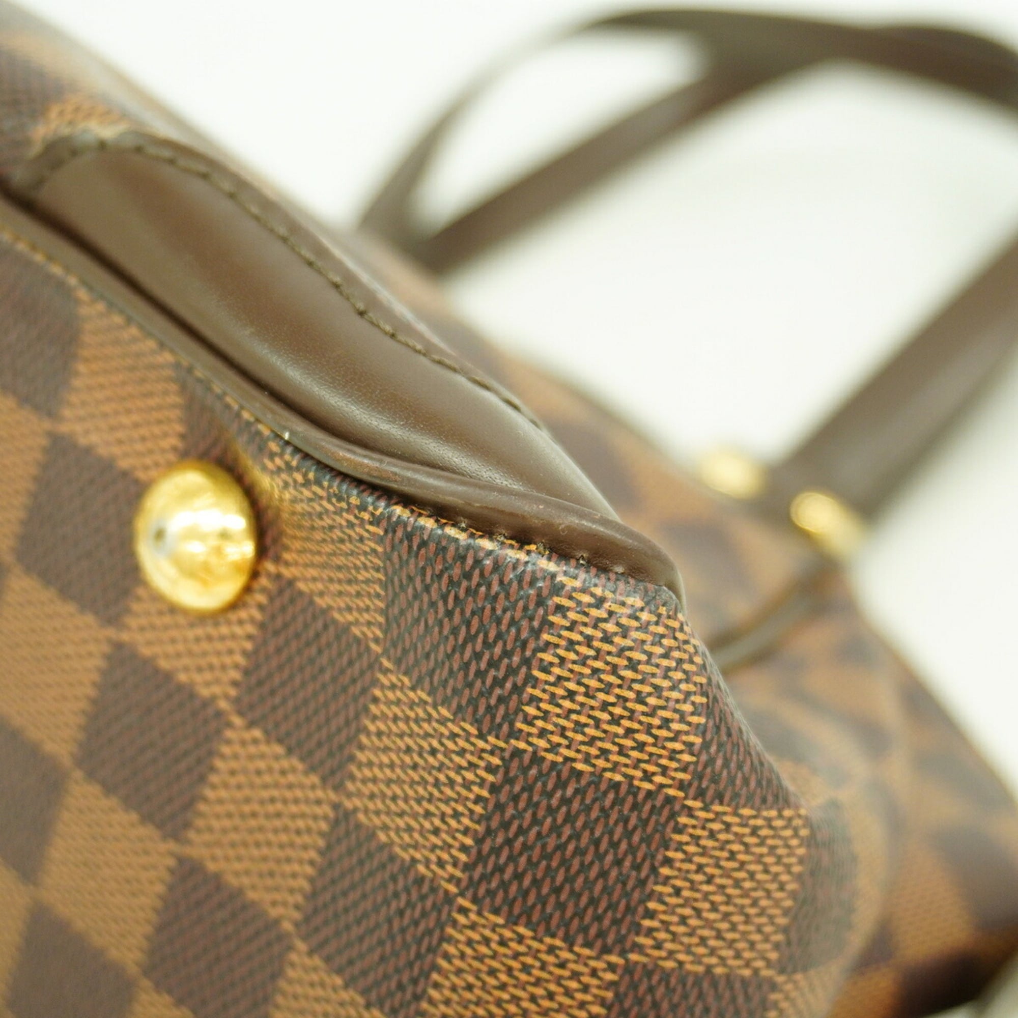 Louis Vuitton Ebene Handbag (Pre-Owned)