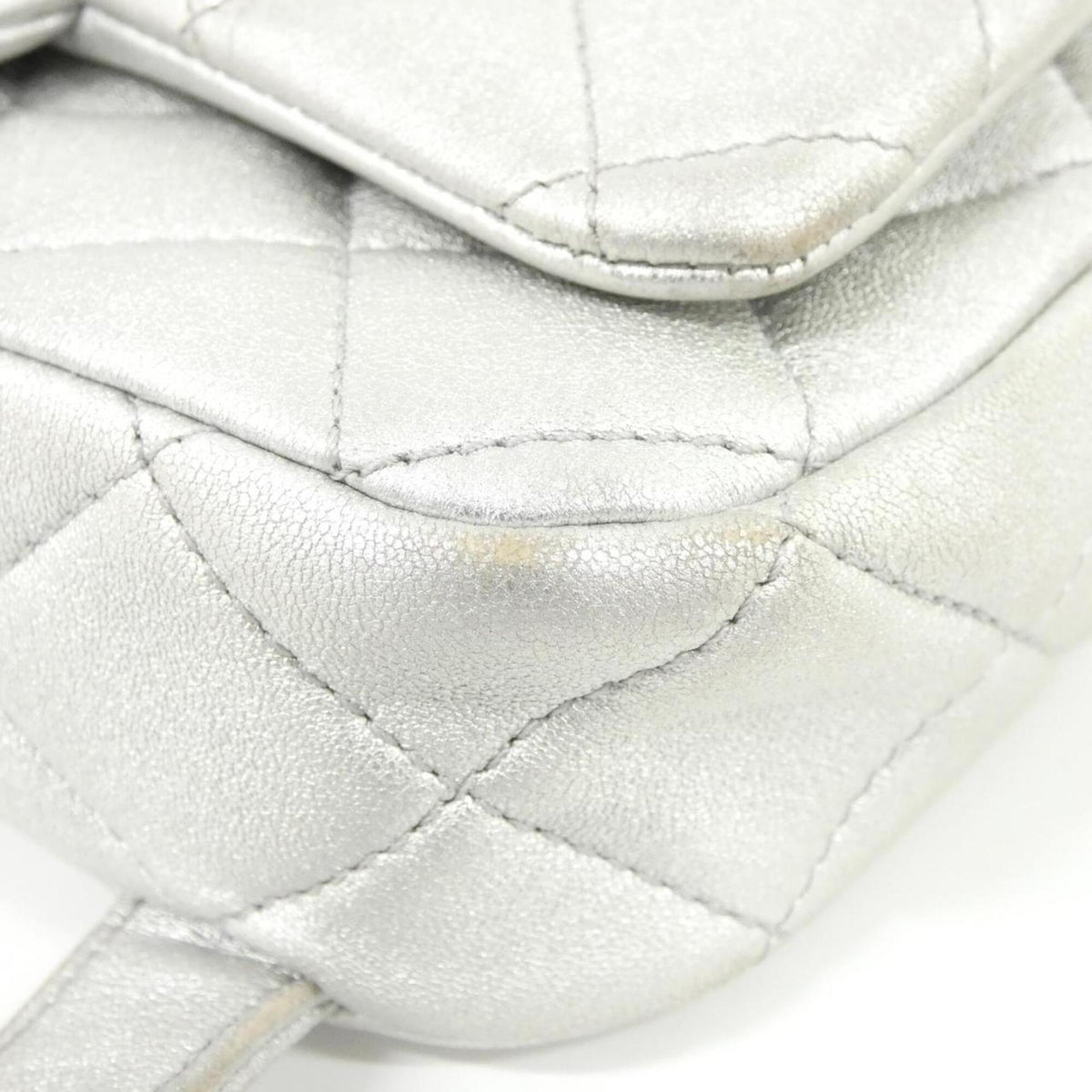 Chanel Silver Backpack (Pre-Owned)