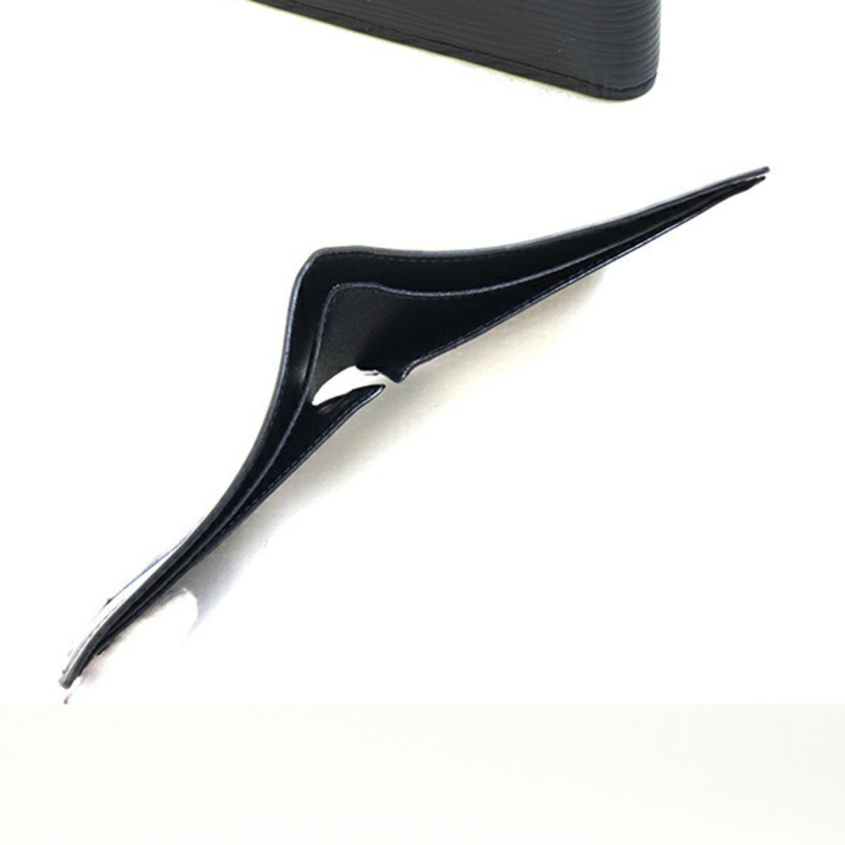 Louis Vuitton Epi Black Noir Epi Leather Bill Wallet (Bi-Fold) (Pre-Owned)