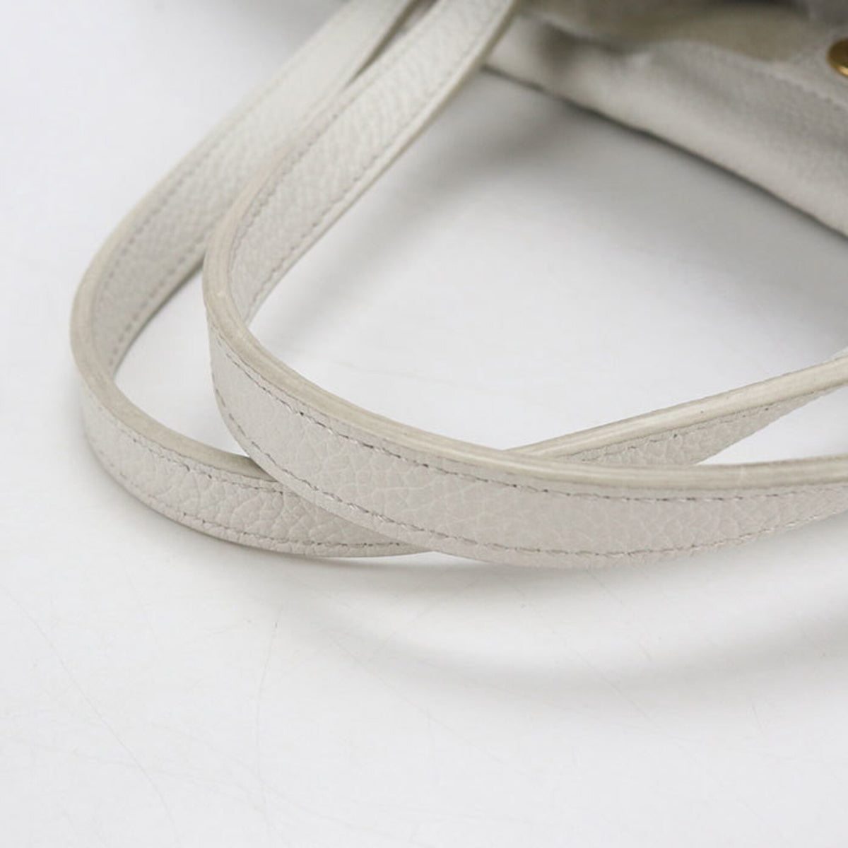 Celine White Leather Handbag (Pre-Owned)