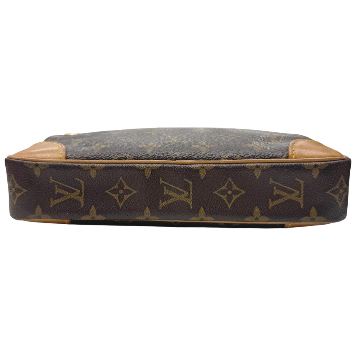 Louis Vuitton Brown Monogram Clutch Bag (Pre-Owned)