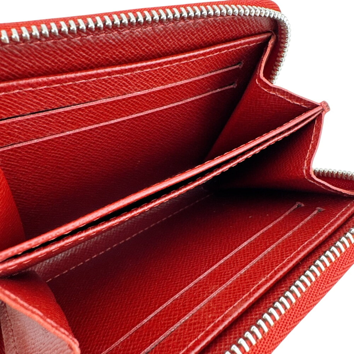 Louis Vuitton Epi Red Color Leather Coin Purse/Coin Case (Pre-Owned)