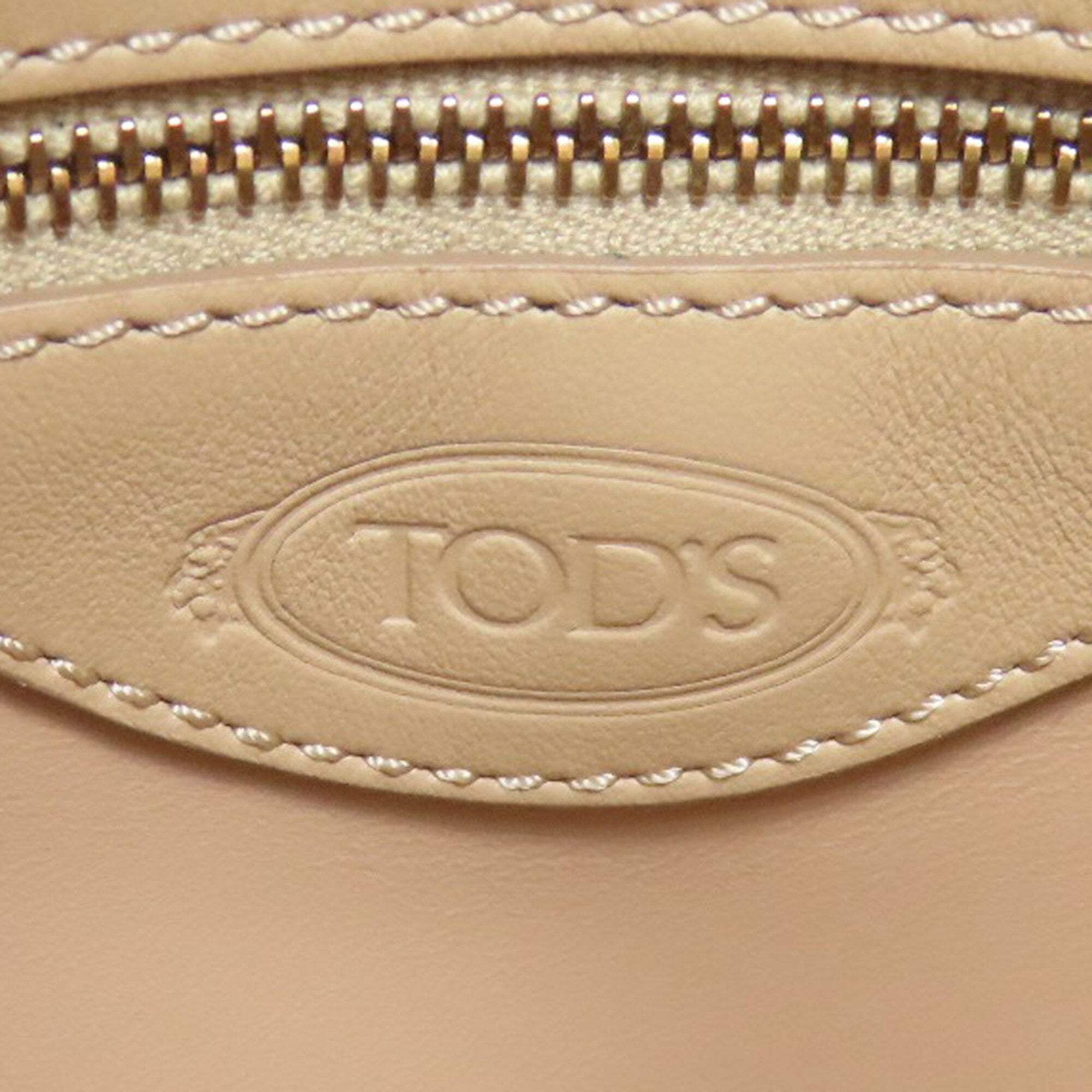 Tod's Brown Leather Handbag (Pre-Owned)