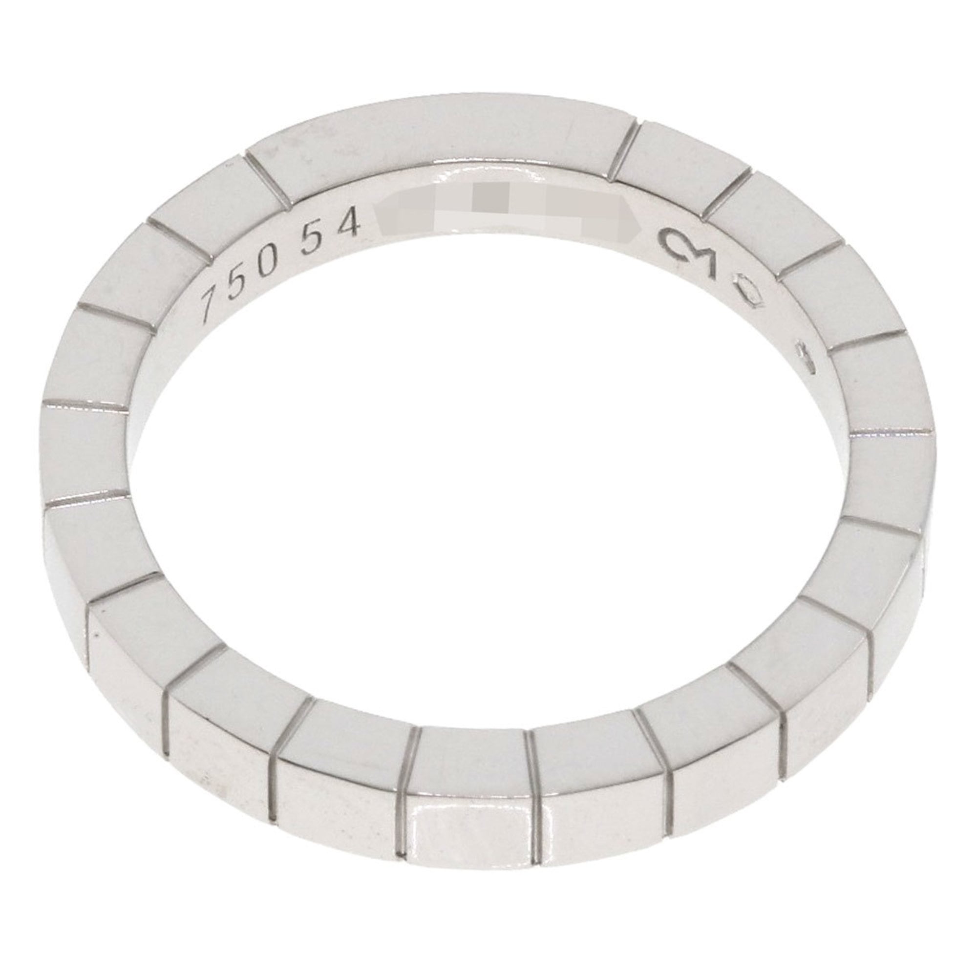 Cartier Lanieres White Gold White Gold (18K) Band Ring (Pre-Owned)