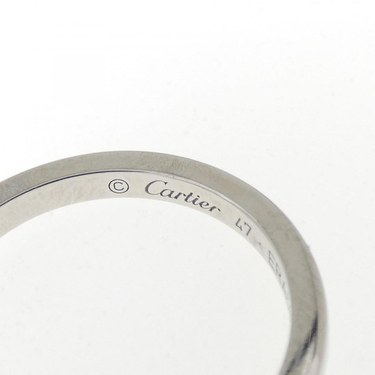 Cartier Platinum 950 Band Ring (Pre-Owned)