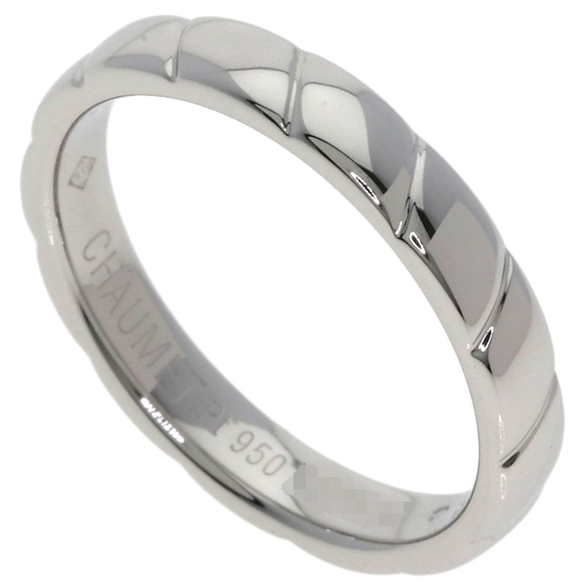 Chaumet Platinum 950 Band Ring (Pre-Owned)