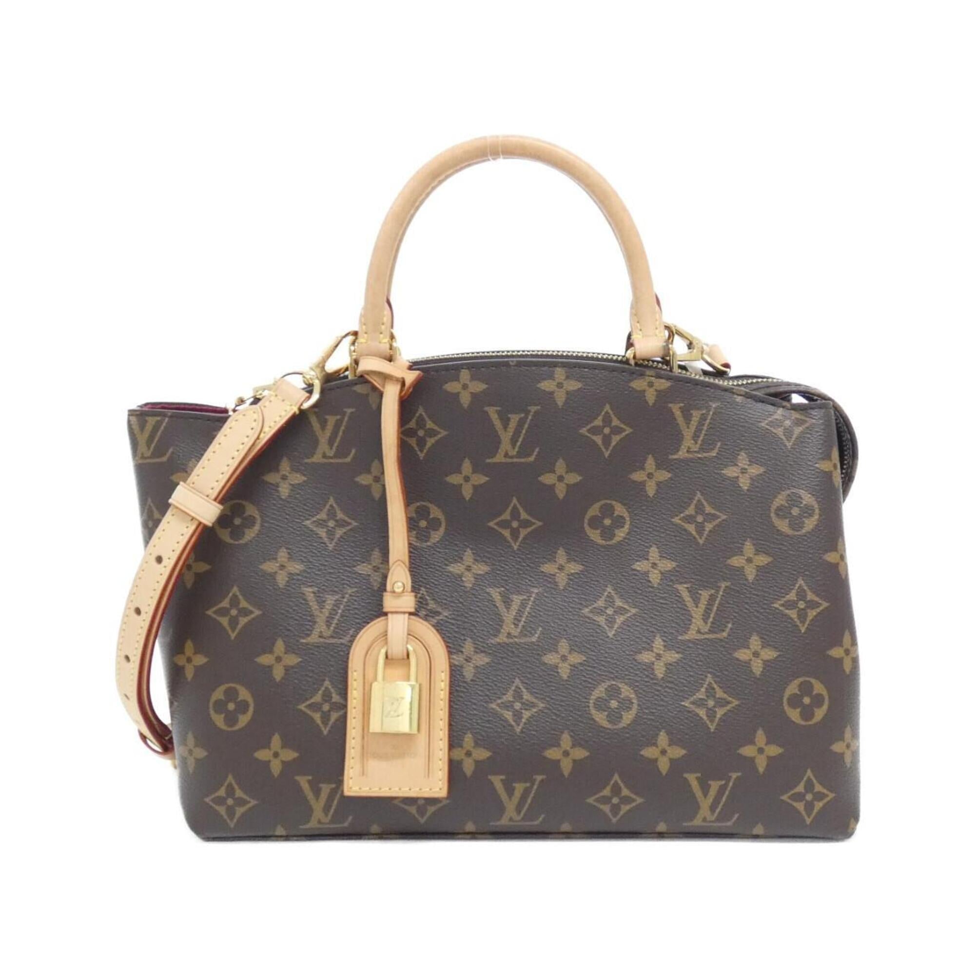 Louis Vuitton Brown Coated Canvas Handbag (Pre-Owned)