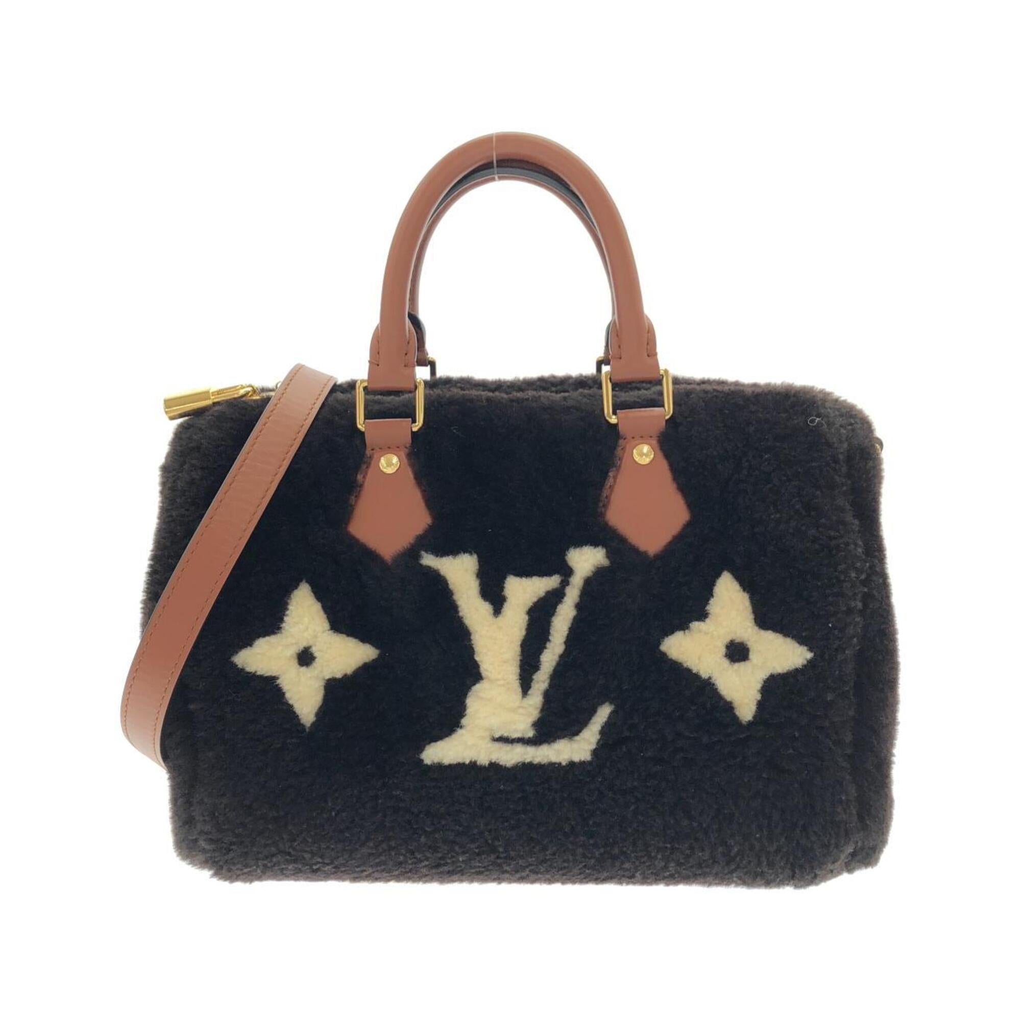 Louis Vuitton Chocolate Cream Boston Bag (Pre-Owned)