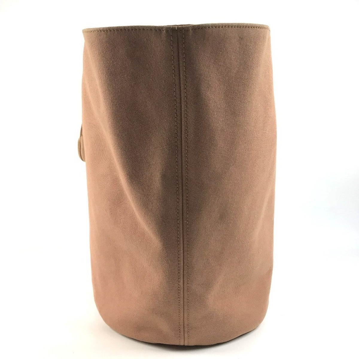 Hermes Brown Cotton Beach Bag Shoulder Bag Tote Bag (Pre-Owned)