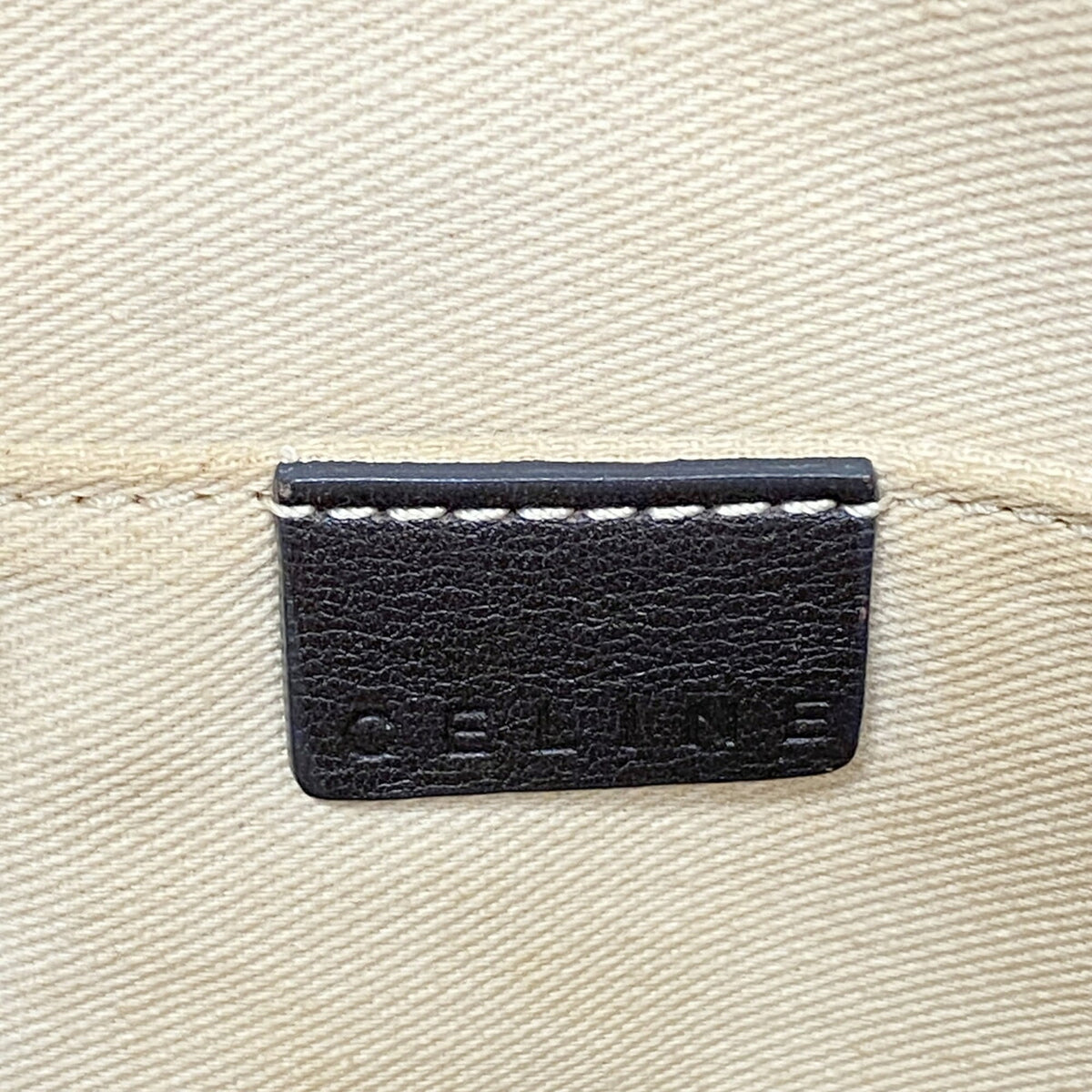 Celine Ivory Pvc Handbag (Pre-Owned)
