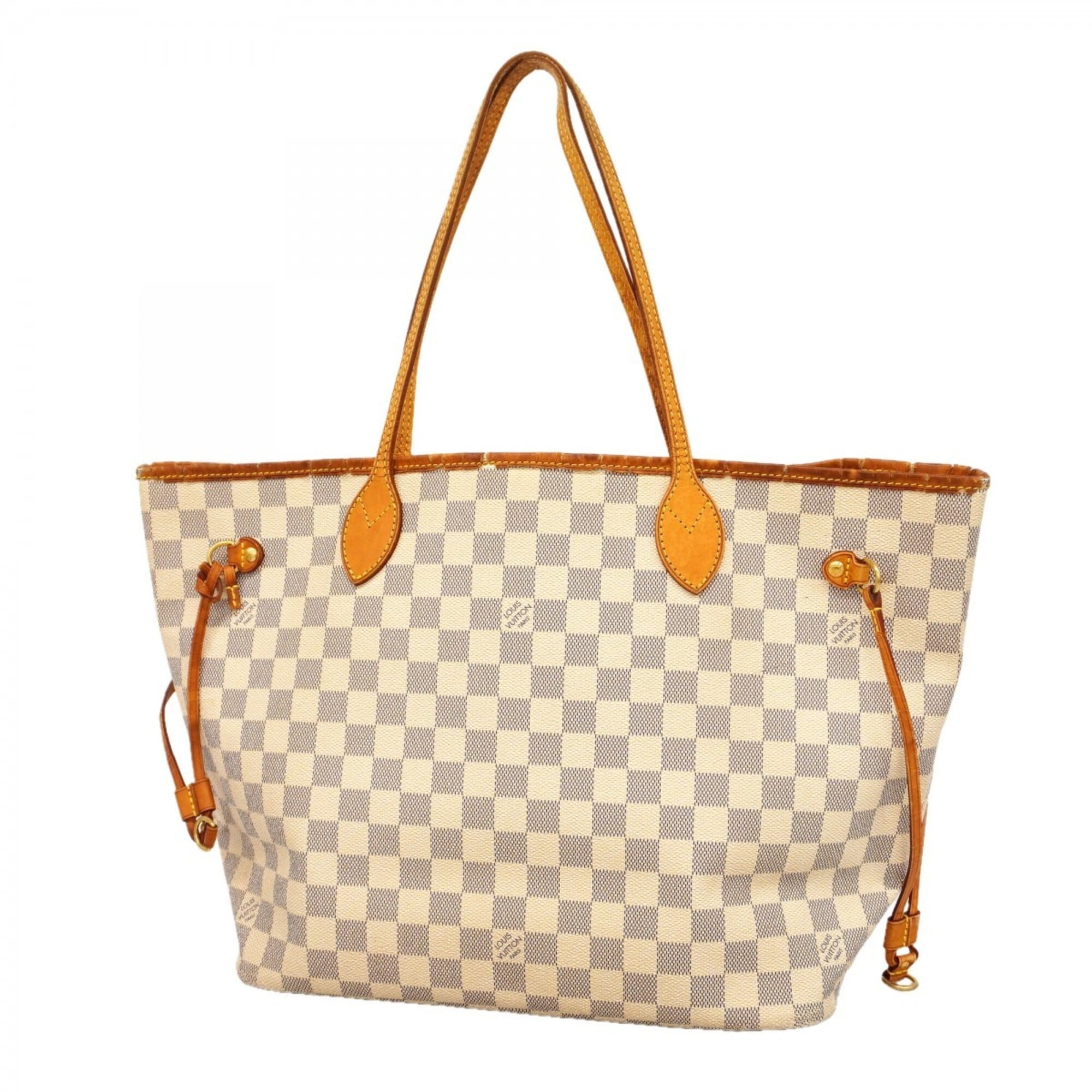 Louis Vuitton White Tote Bag (Pre-Owned)