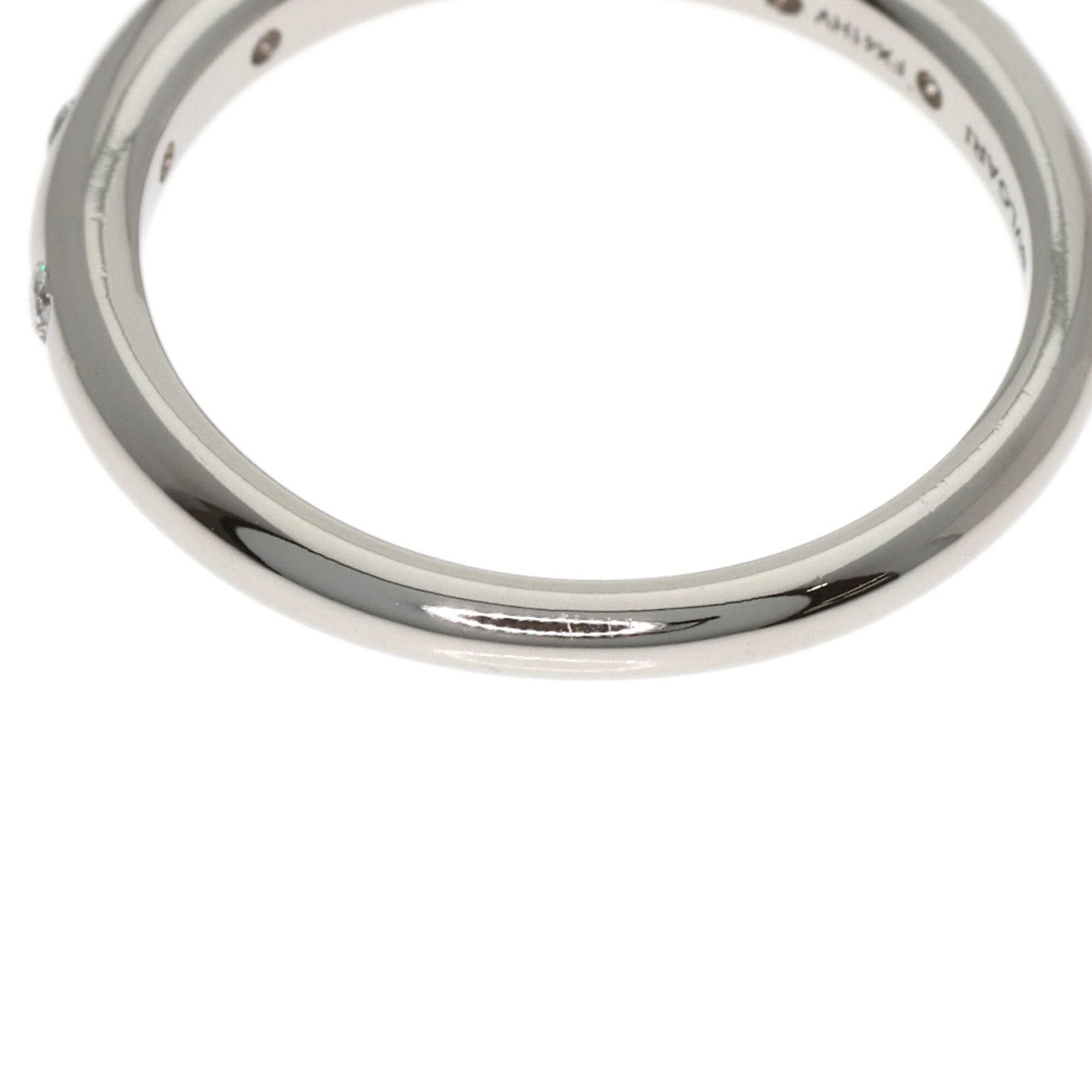Bvlgari Platinum Platinum 950 Band Ring (Pre-Owned)