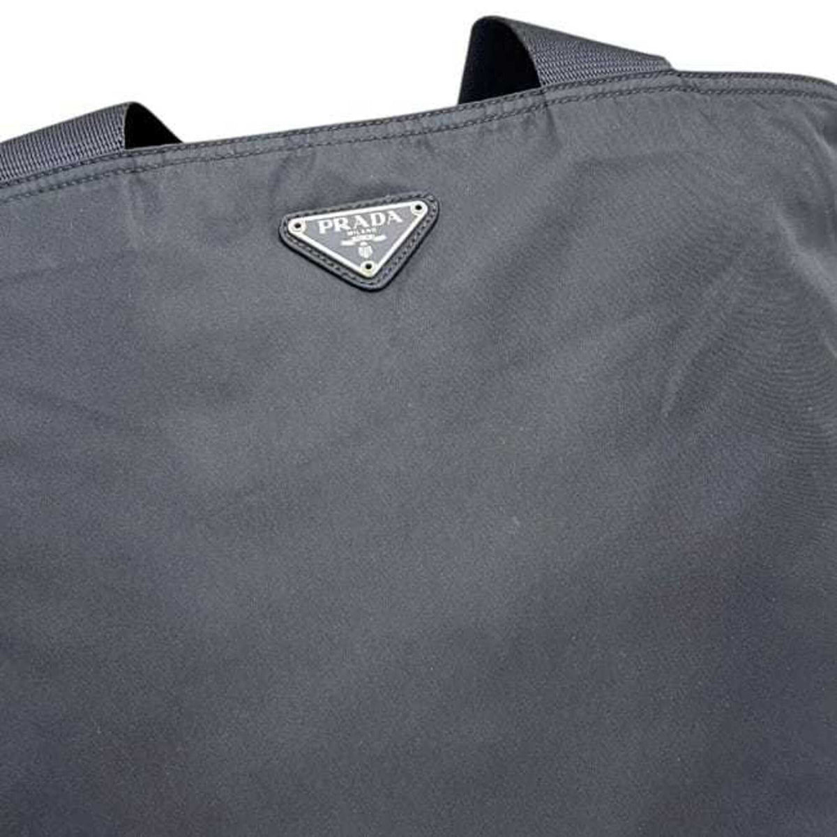 Prada Black Nero Nylon Tote Bag (Pre-Owned)
