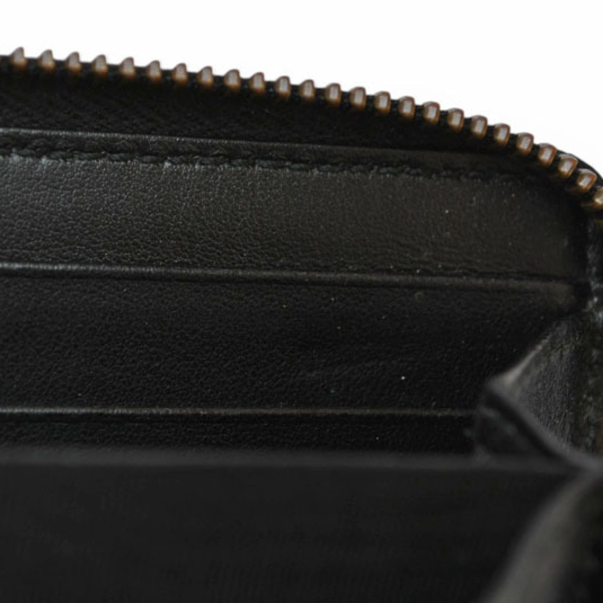 Gucci Black Leather Long Wallet (Bi-Fold) (Pre-Owned)